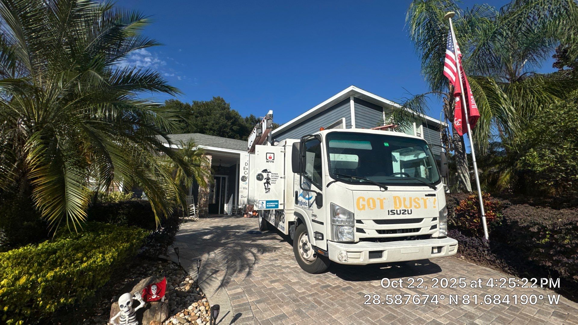 Air Duct and Dryer Vent Cleaning in Montverde by Hygienic Air, Inc