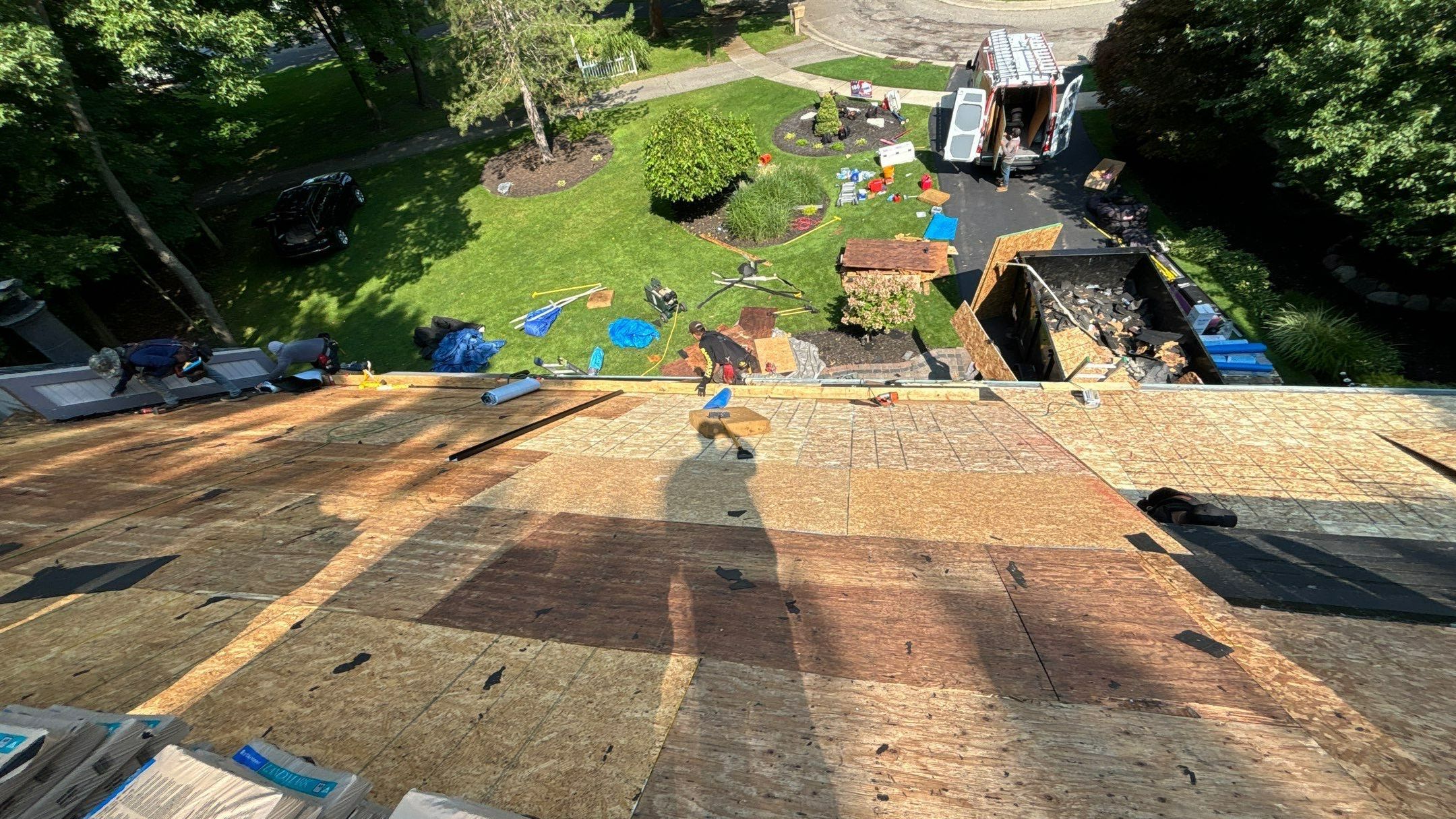 Roof Replacement using CertainTeed Landmark by 180 Contractors