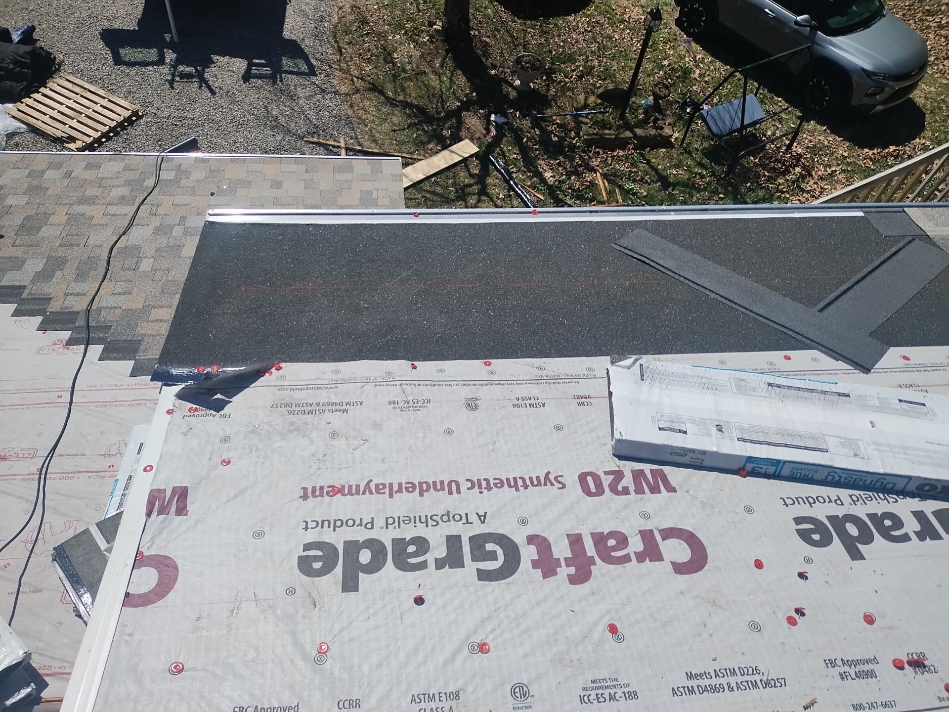 Residential Roofing Installation using Performance Shingles by Mr. Roofer