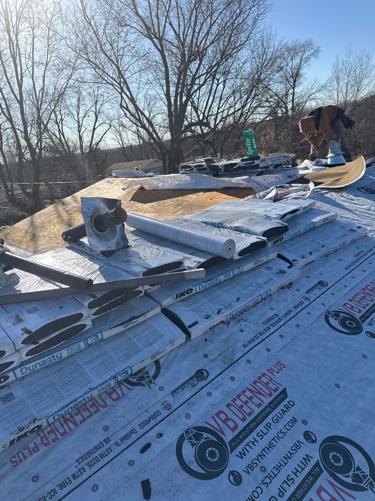 Residential Roofing Installation using IKO DYNASTY ROOF by EEC  Windows, Siding & Roofing 