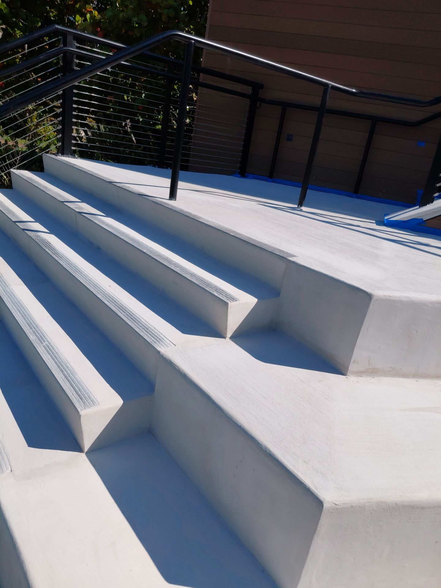 Painted Exterior Steps by Seamless Surfaces