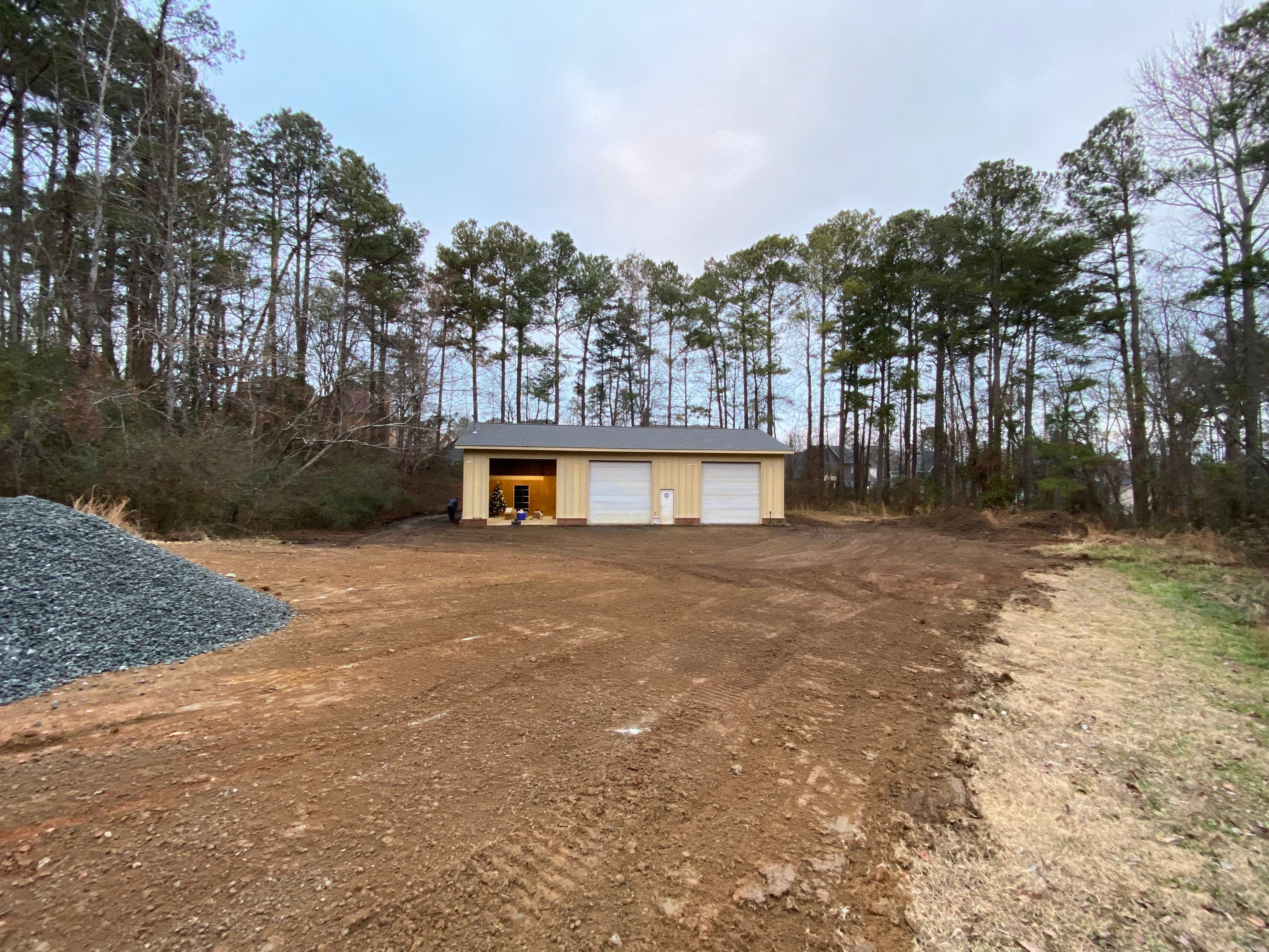 Custom Three-Bay Detached Garage Construction in Kennesaw by Swift Home Renovations