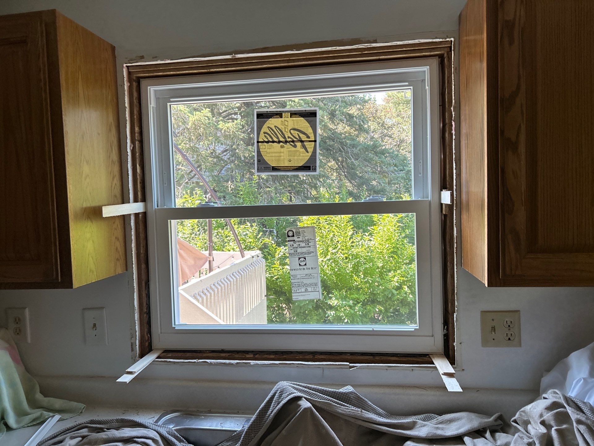 Window installation  by United Windows and Siding LLC