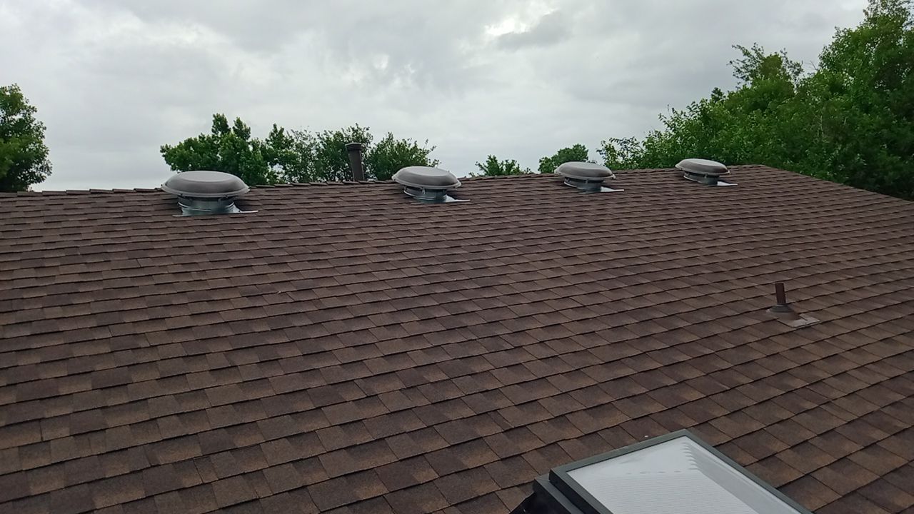 Roof Replacement Project in Norman by McCann's Roofing and Construction