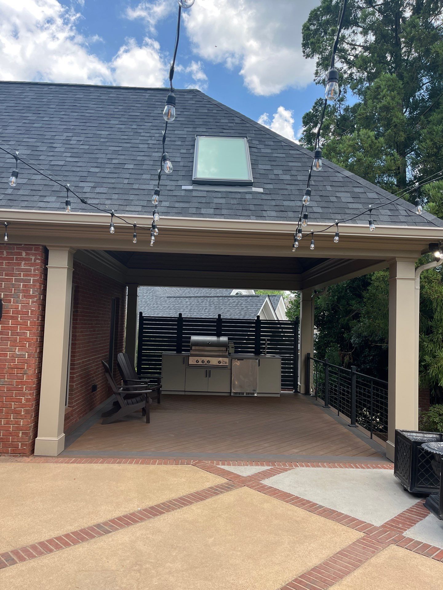 TimberTech Aluminum Deck Installation in Greer by Odio Custom Builders