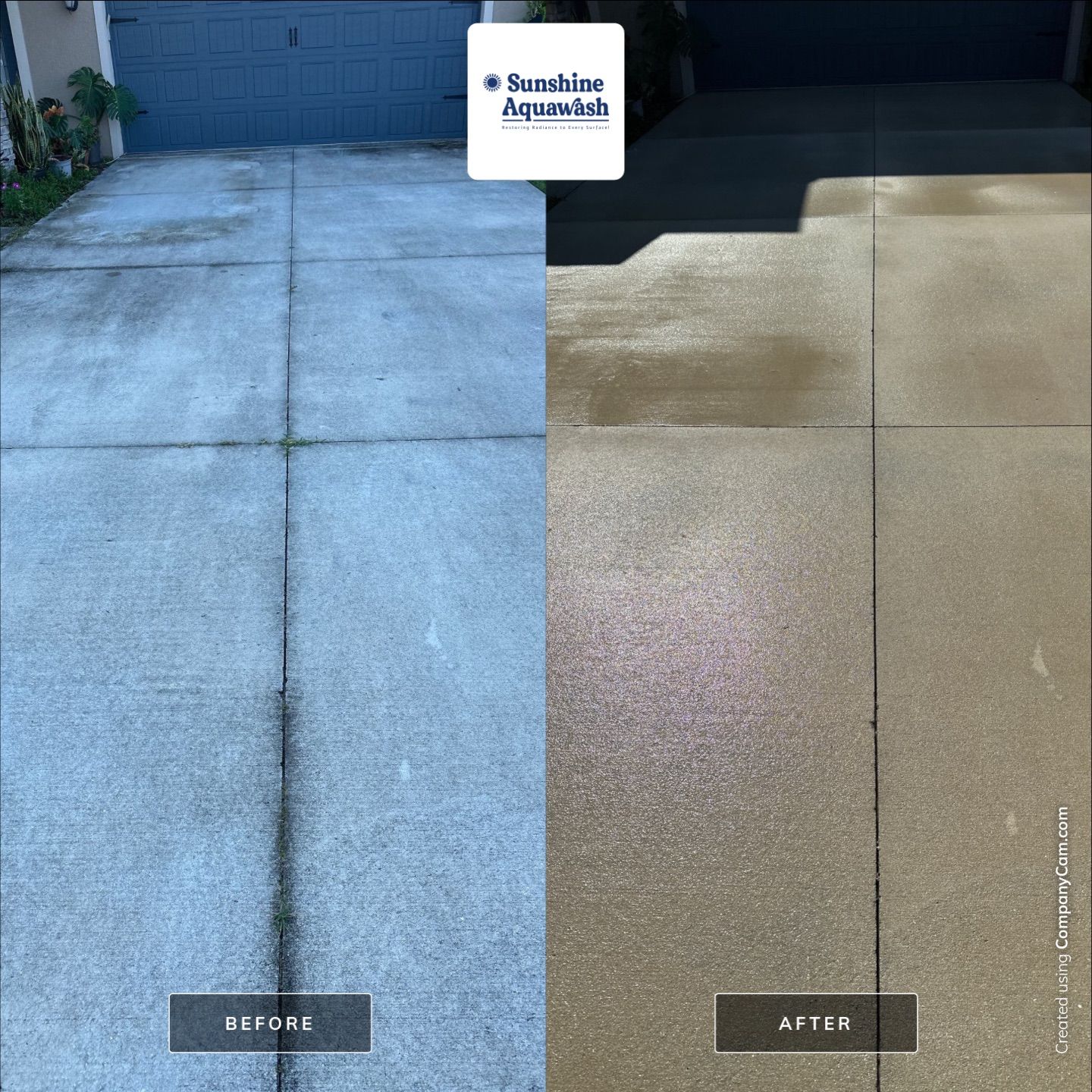 Driveway Cleaning in Palmetto, FL – Trevesta Community by Sunshine AquaWash