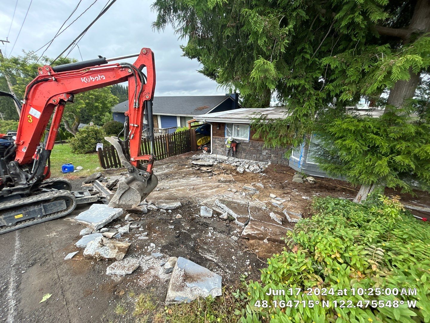 Gerry | Concrete Driveway & Walkway by Jireh Asphalt & Concrete Inc 