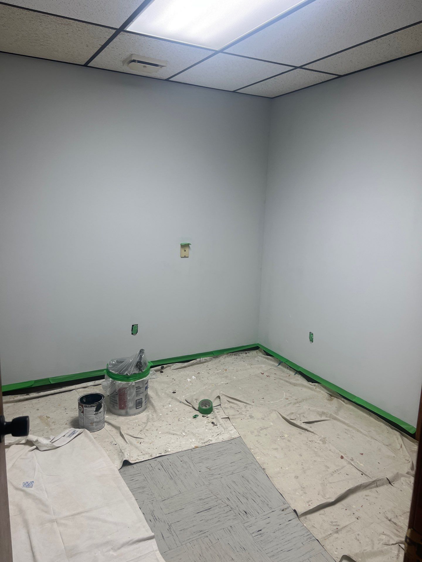 Glazed Office Space by Duncan Painting And Wallcovering