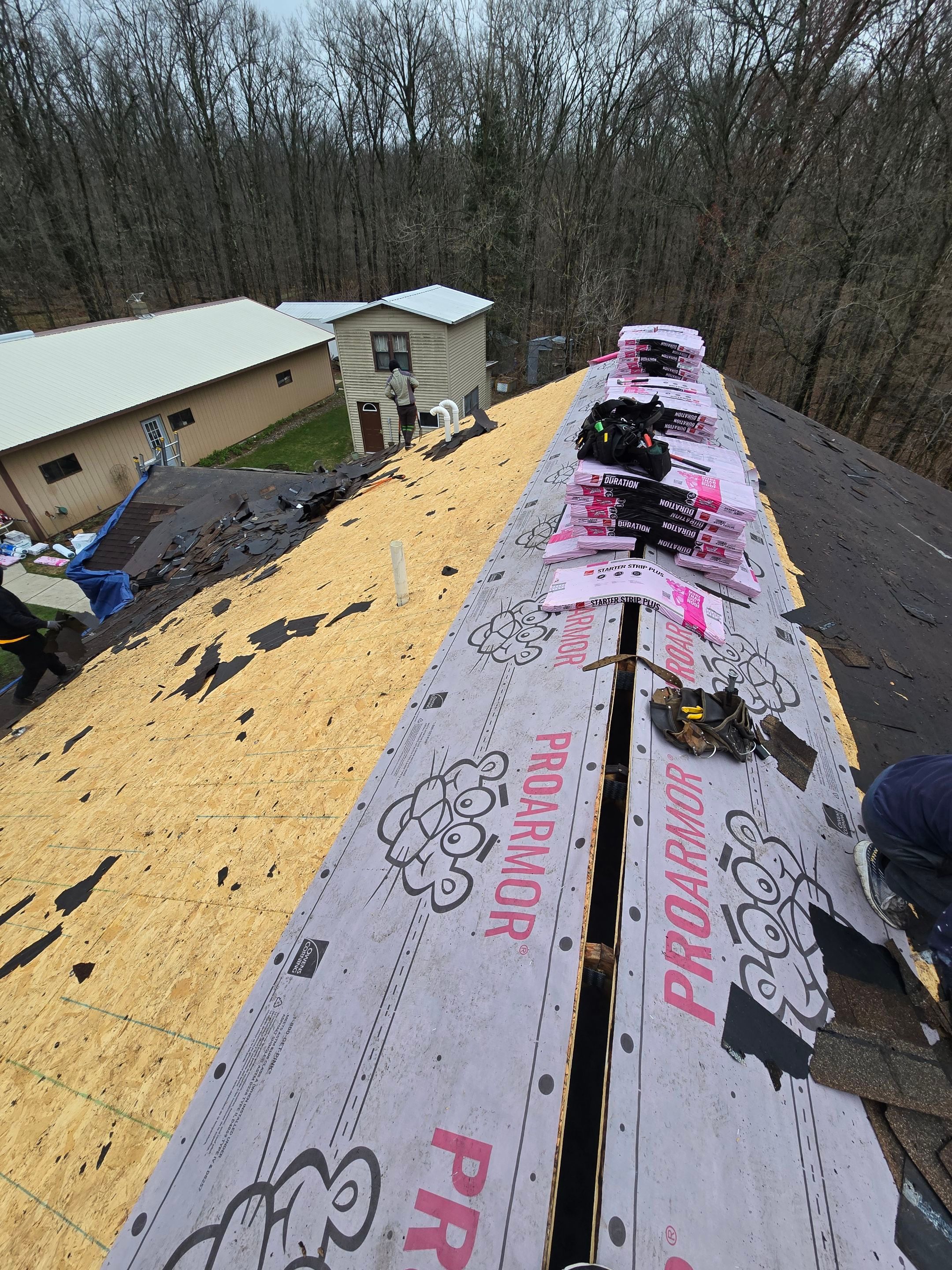 Project in Brainerd by CoMitted 365 Roofing & Exteriors 