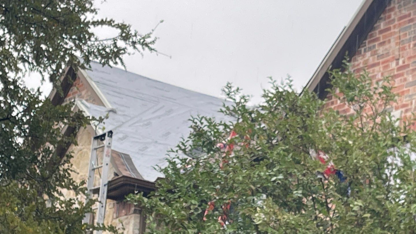 Storm Roof Damage Replacement in Frisco by First United Roofing & Construction
