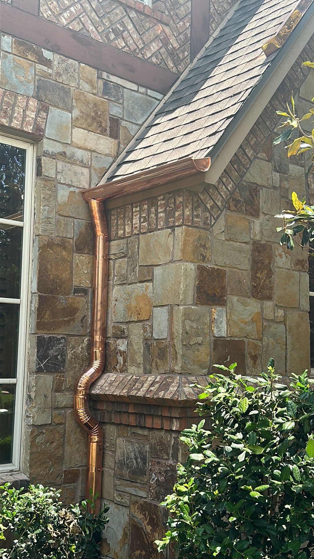 Beautiful Estate Remodel - Roof, Copper Gutters, Exterior Stain, Siding Replacement by First United Roofing & Construction