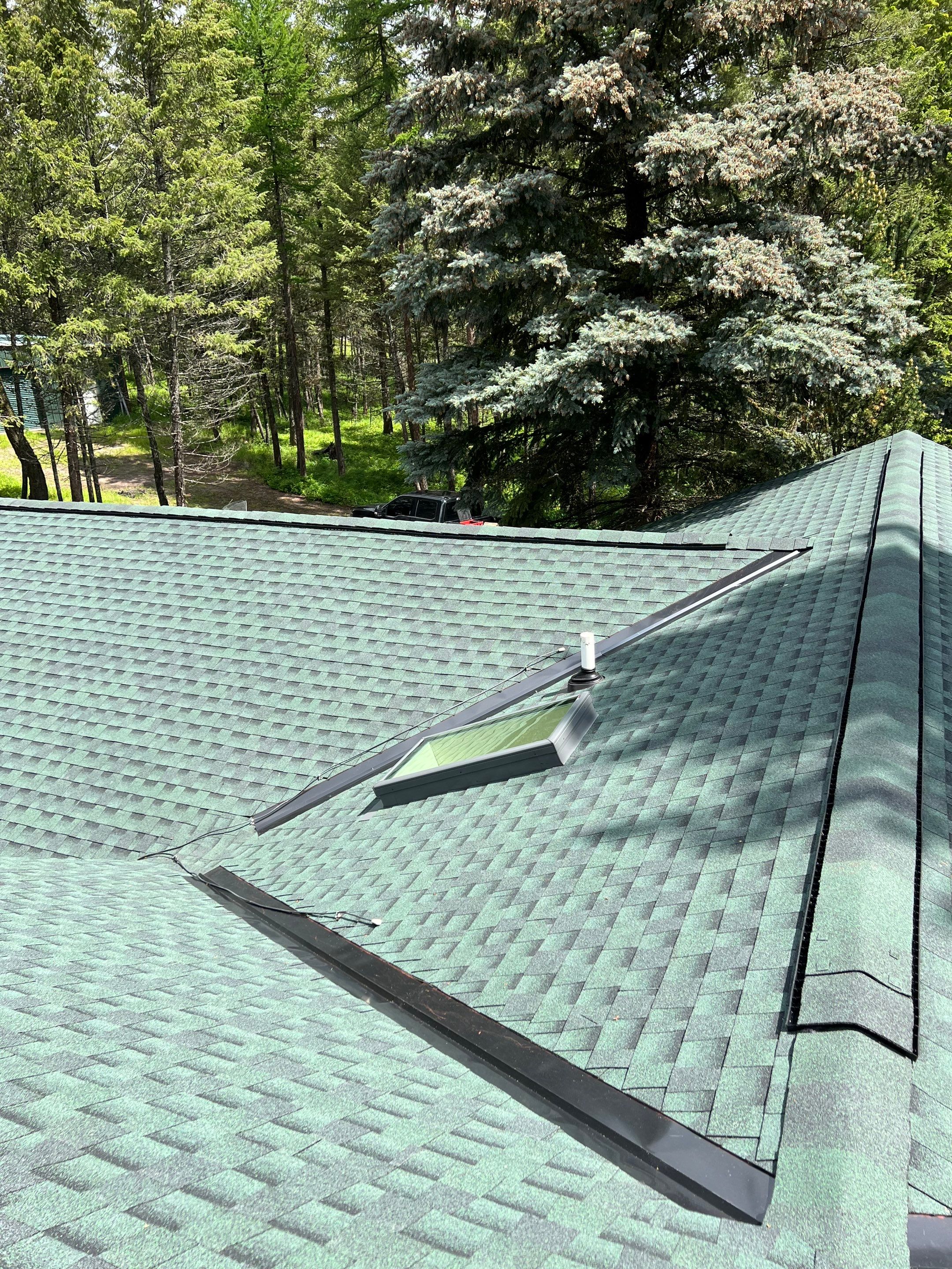 GAF Timberline HDZ - Hunter Green by Montana Roofing Solutions
