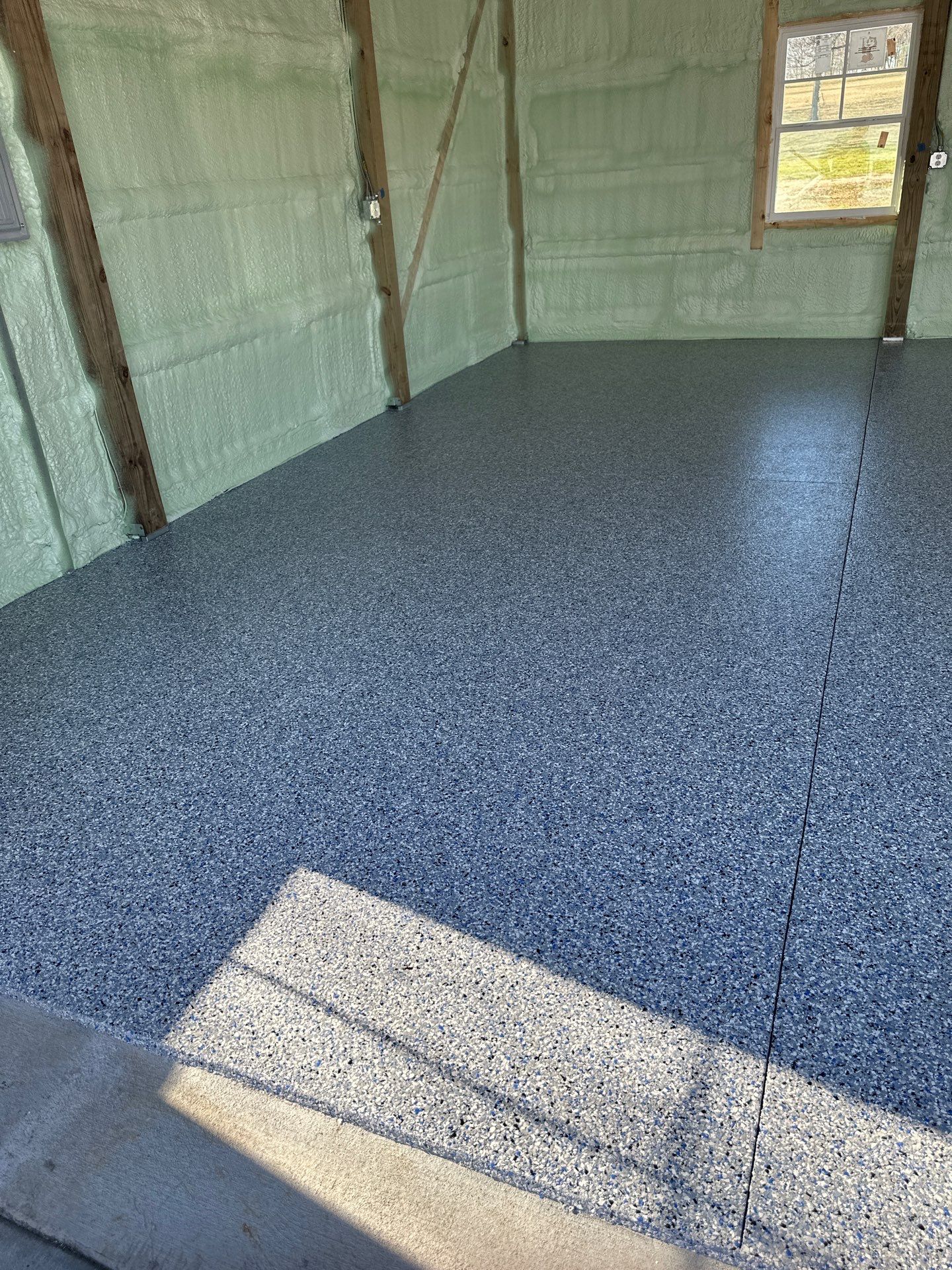 Garage Floor Coating using Steamboat by My Garage Floor Guys