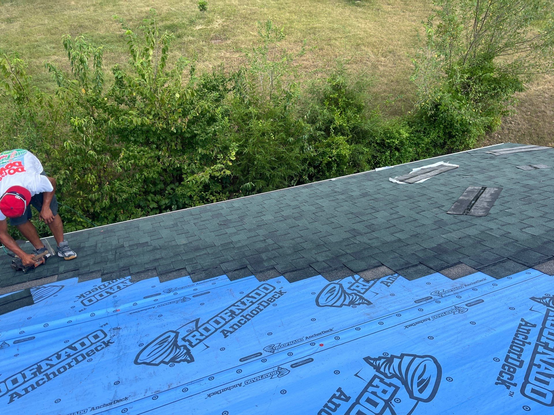 Residential Roofing Install - Atlas Pinnacle Pristine Architectural Shingle - Color Green  by Titan Commercial & Residential Roofing 