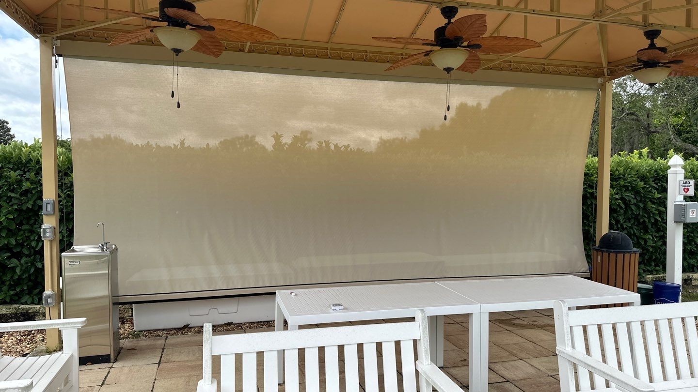 Retractable Sun & Bug Screen by Smart Guard Shutters