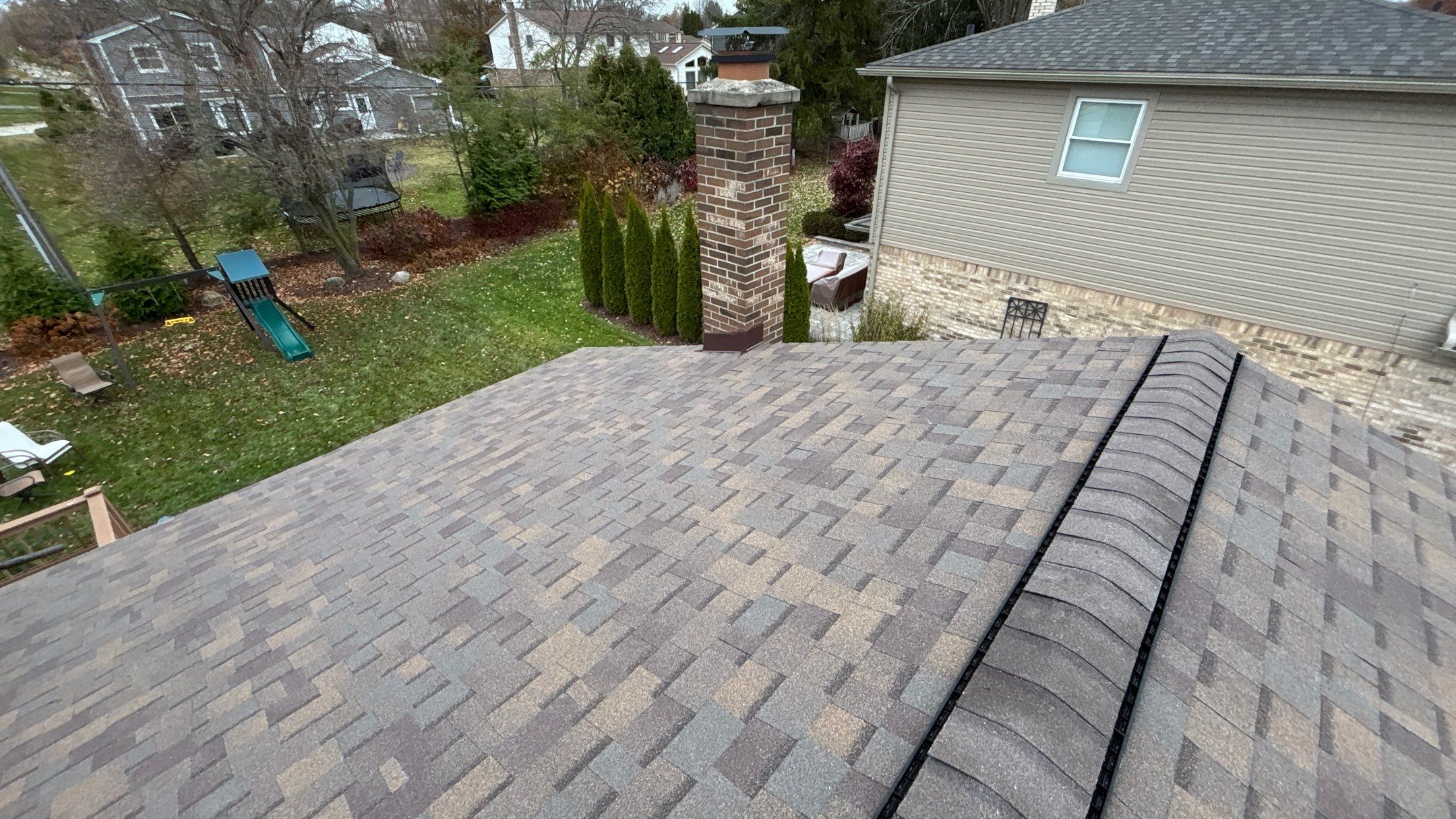 Roof Replacement using Owens Corning Teak by 180 Contractors