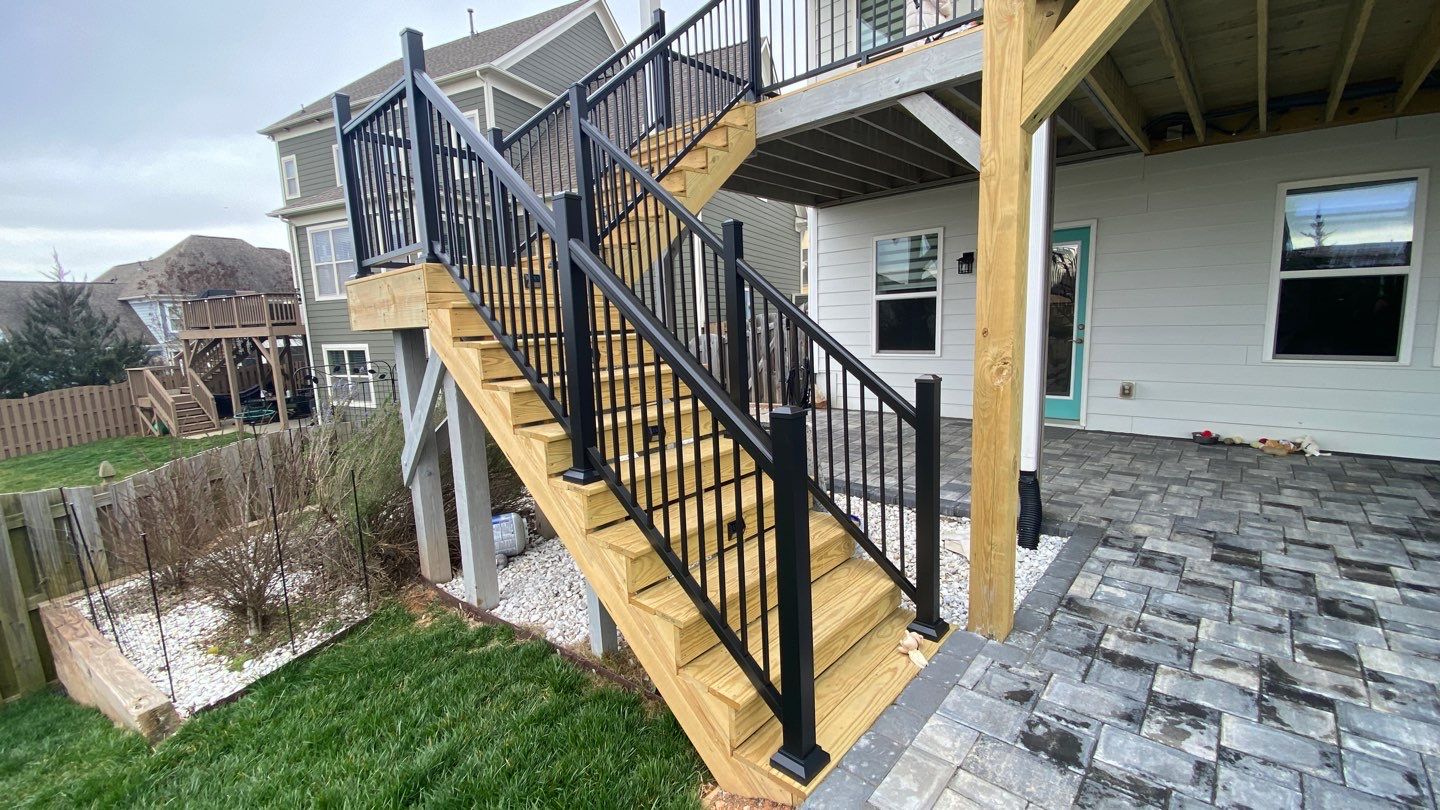 Deck using AcryFin by DuraSeal