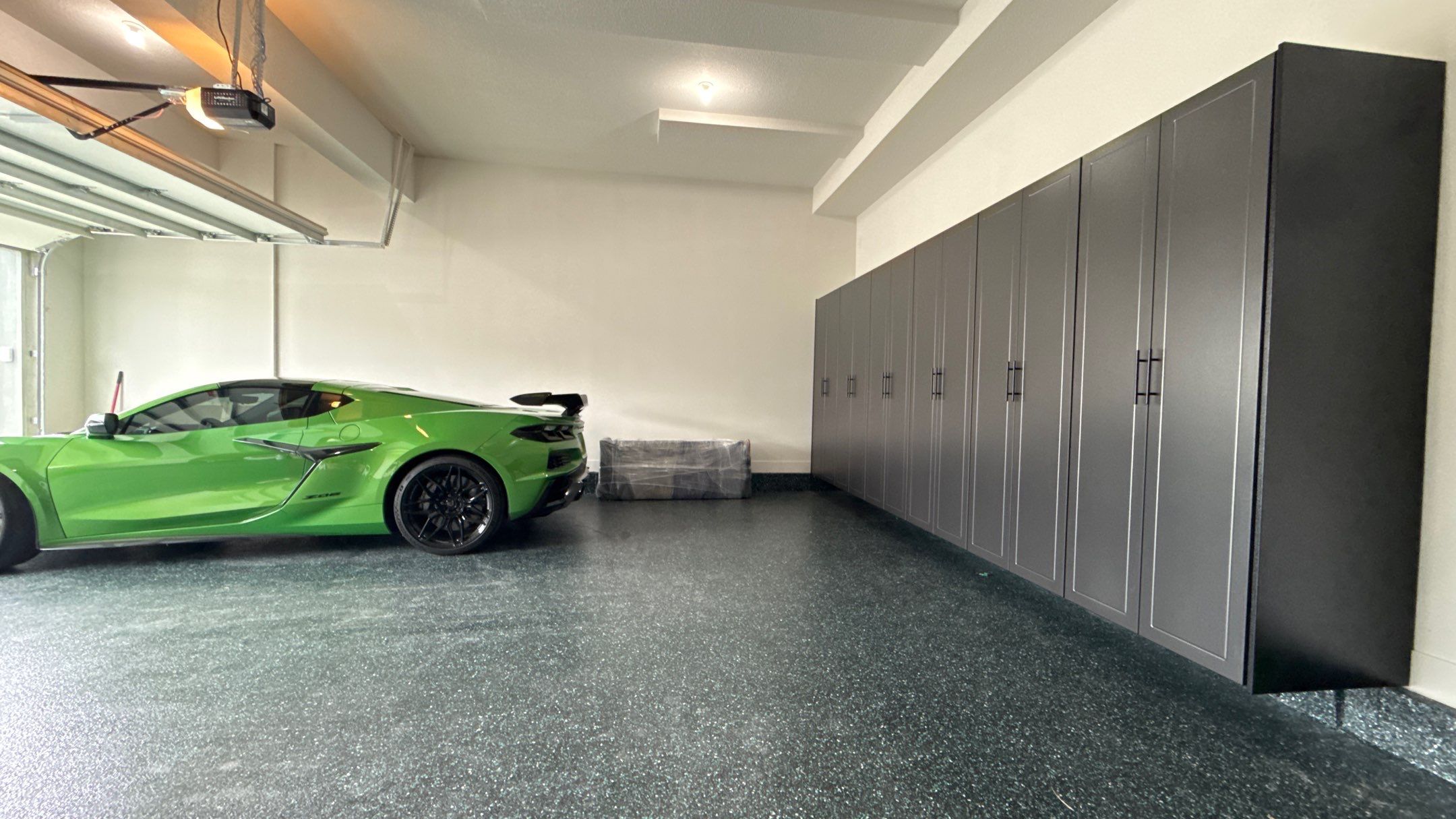 Olathe Garage Renovation With Custom Cabinets by Banner Garage