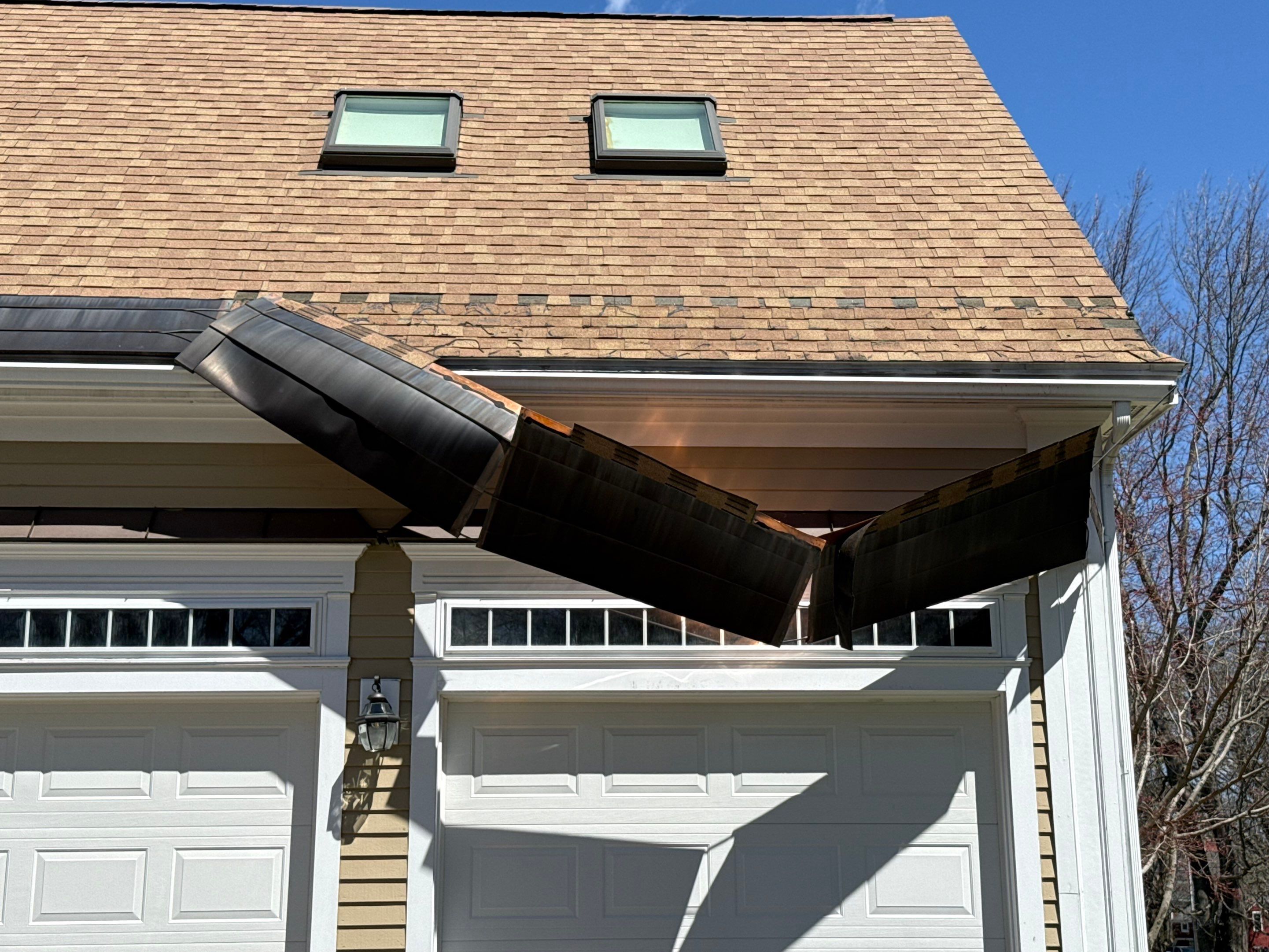 Ice Dam Remediation + EPDM Waterproofing + PVC Trim Restoration by Mighty Dog Roofing of Greater Middlesex County