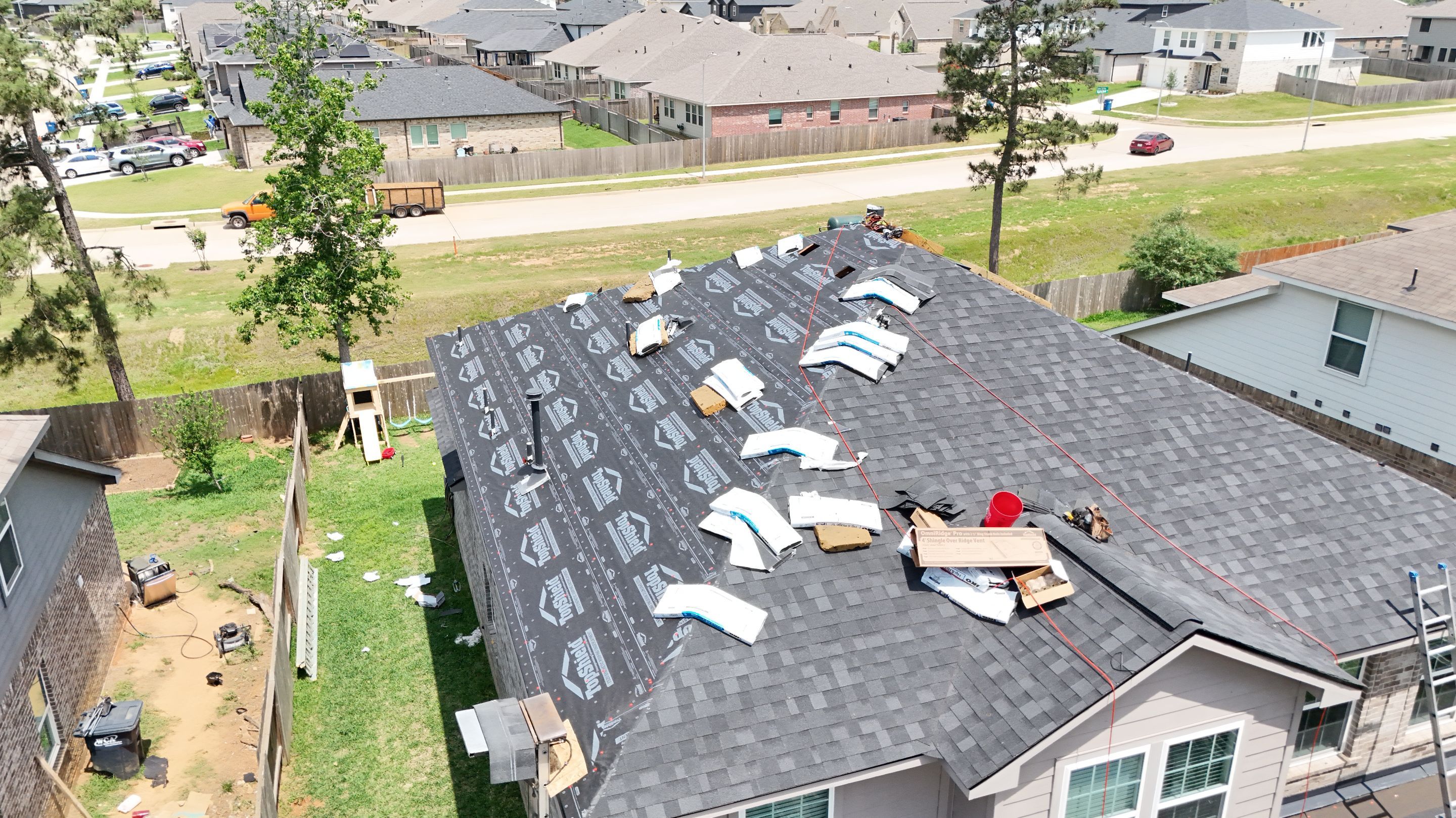 Project in Magnolia, Texas by Roof Top Innovations 