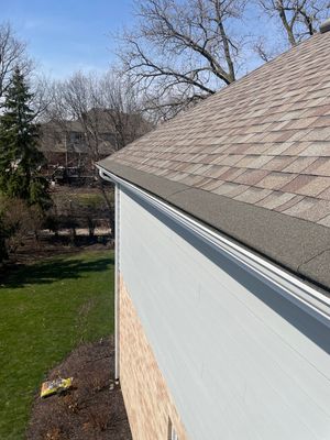 Turtle Shell gutter protection installation in Mokena, IL 60448, photograph 21