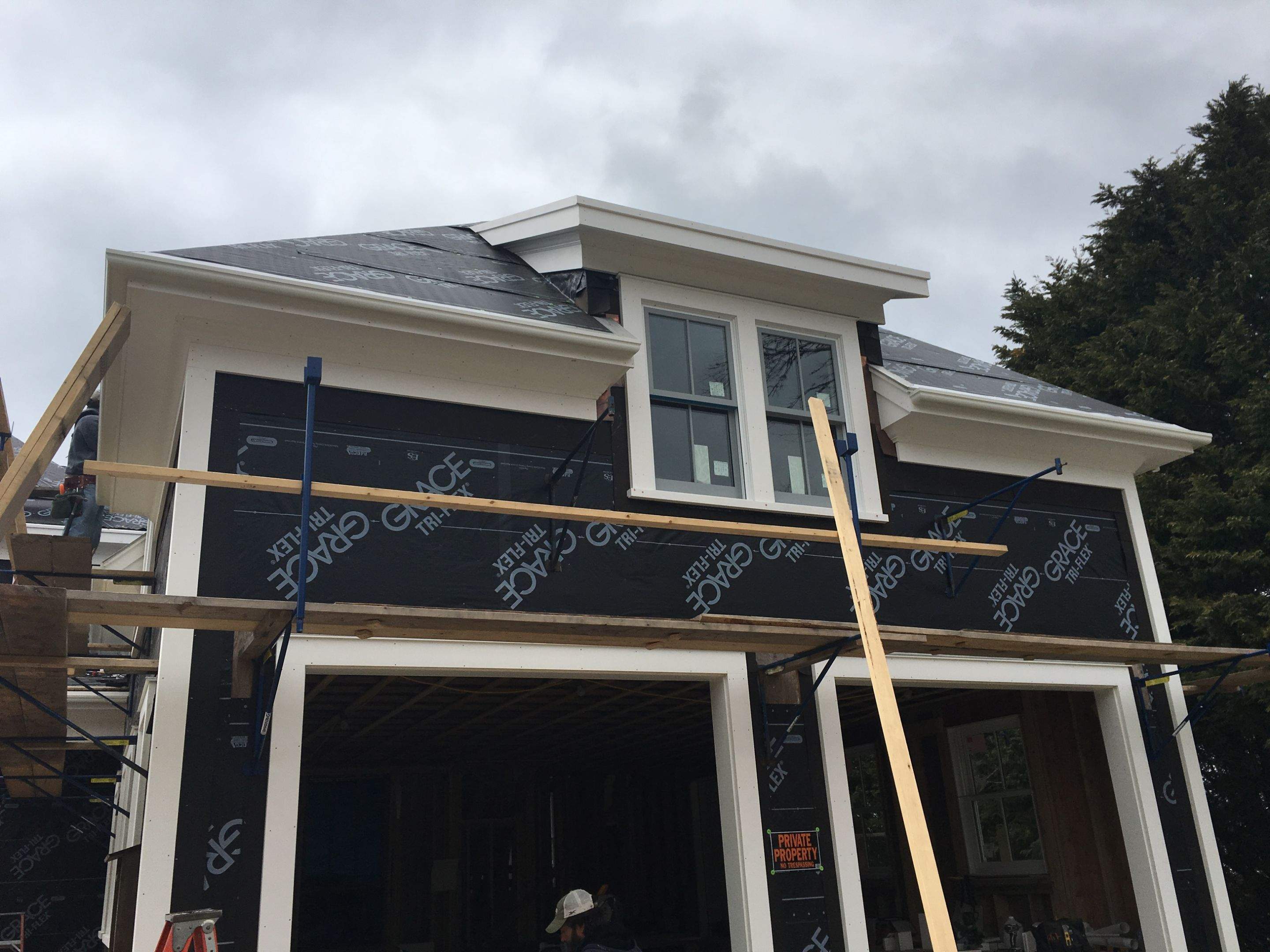 New Fiberglass Gutter System Installed in Falmouth, MA by Gutter Pro by Gutter Pro Enterprises
