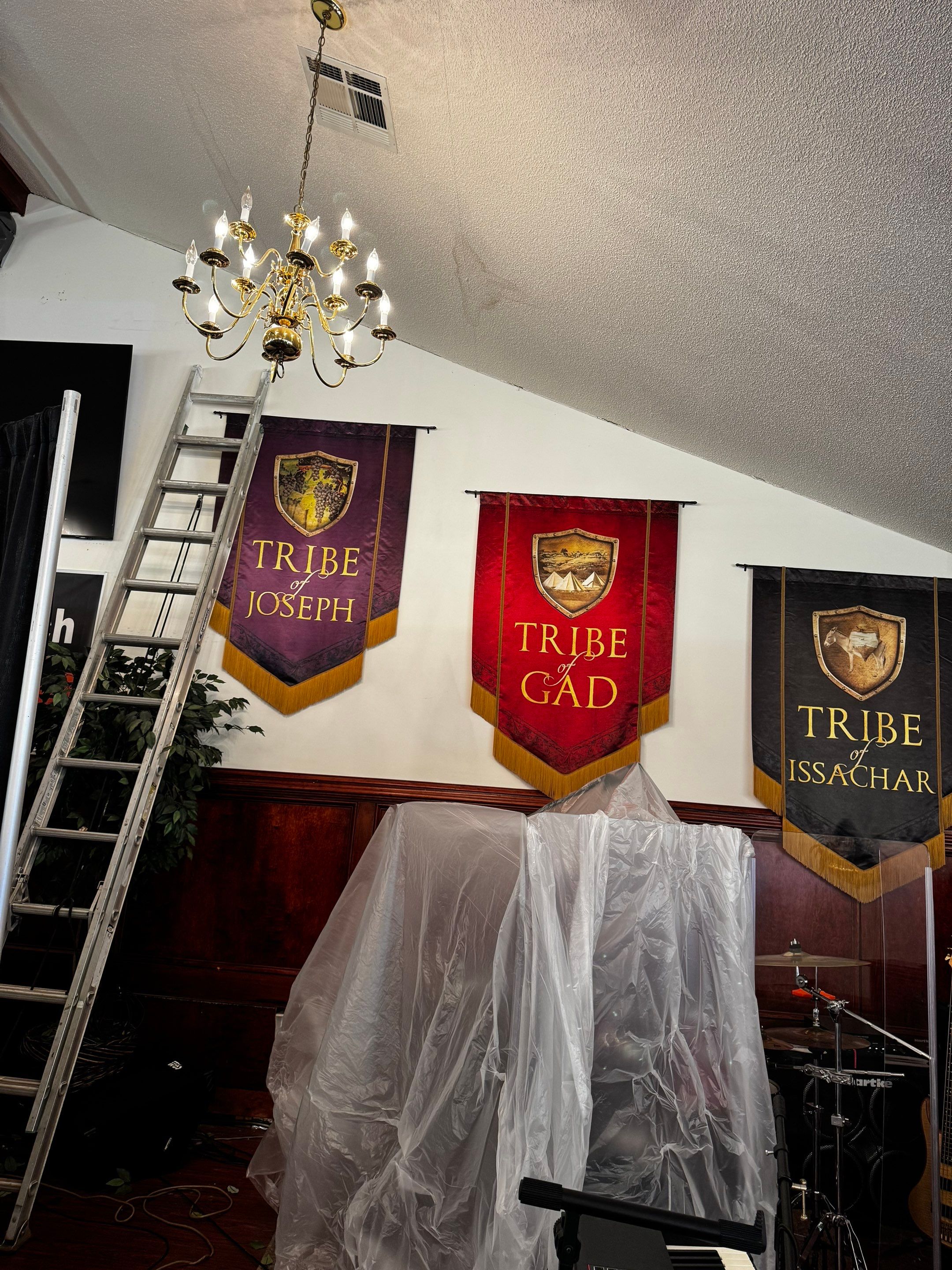 Interior Ceiling Repair in Social Circle by Praise God Painting, LLC