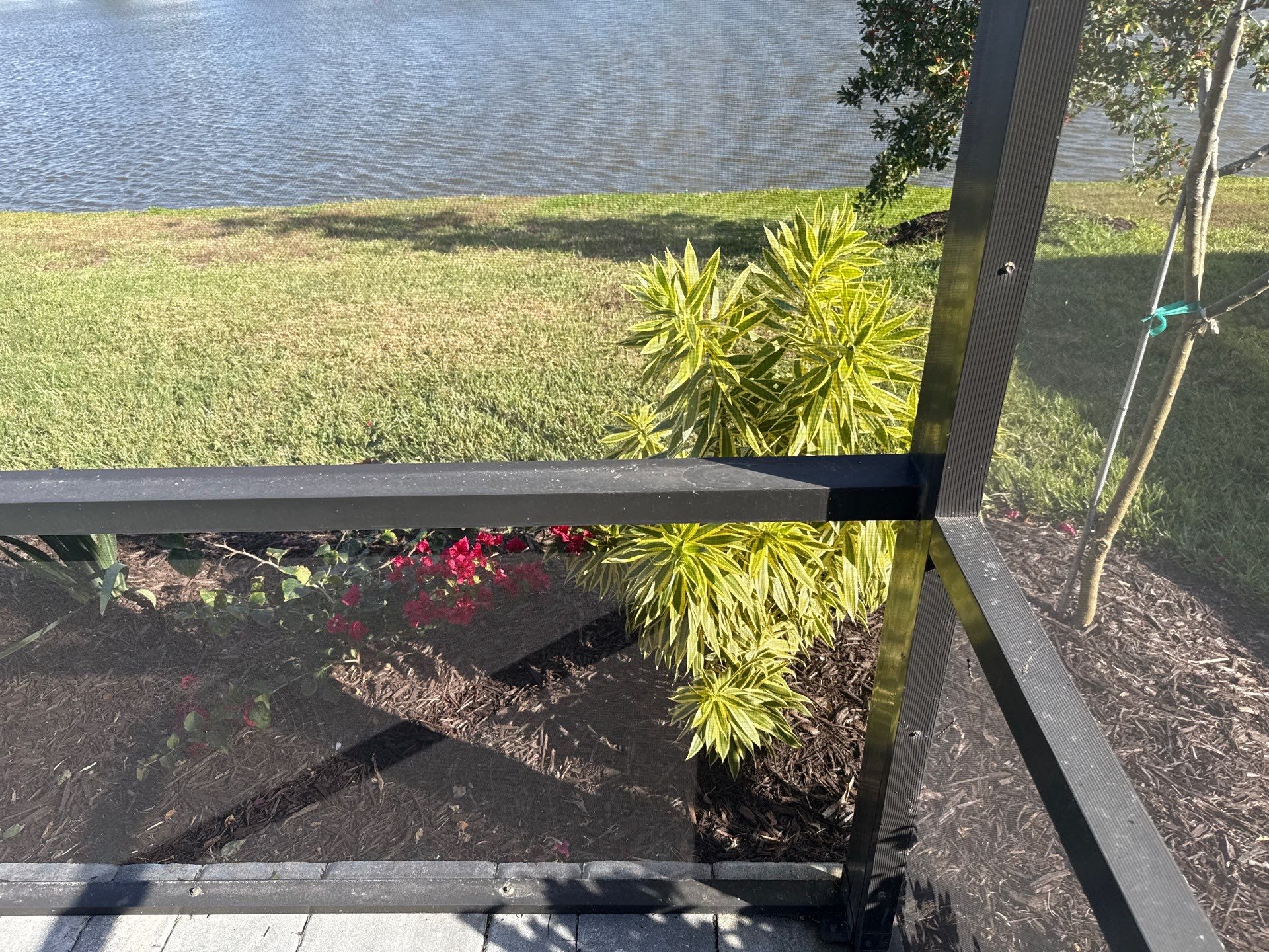 Pool Cage Screen Enclosure Cleaning in Canoe Creek – Parrish, FL by Sunshine AquaWash