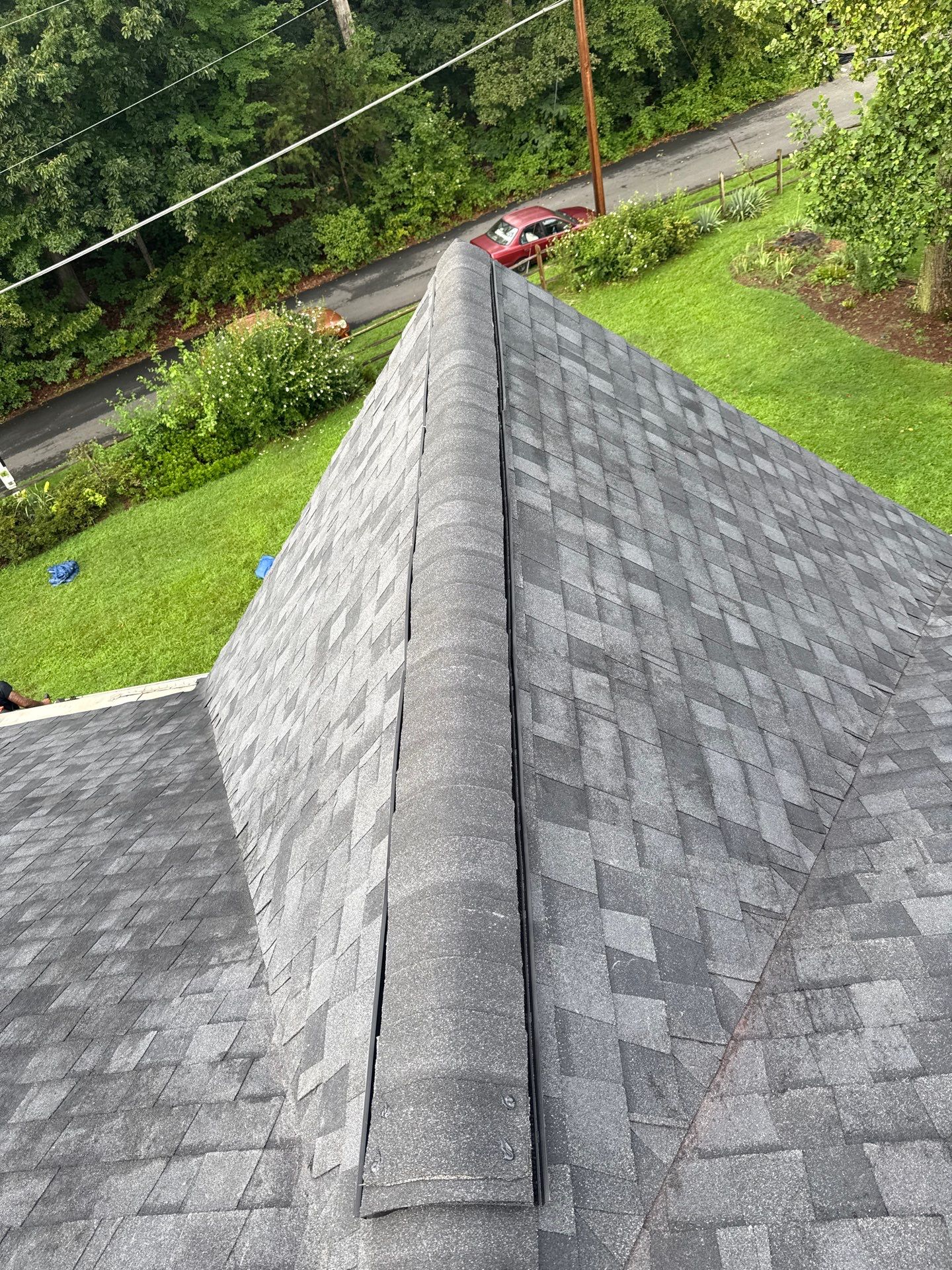 Lorton: Residential Roof with CertainTeed Landmark Pro in Max Def Moire Black by RM Banning, Inc.
