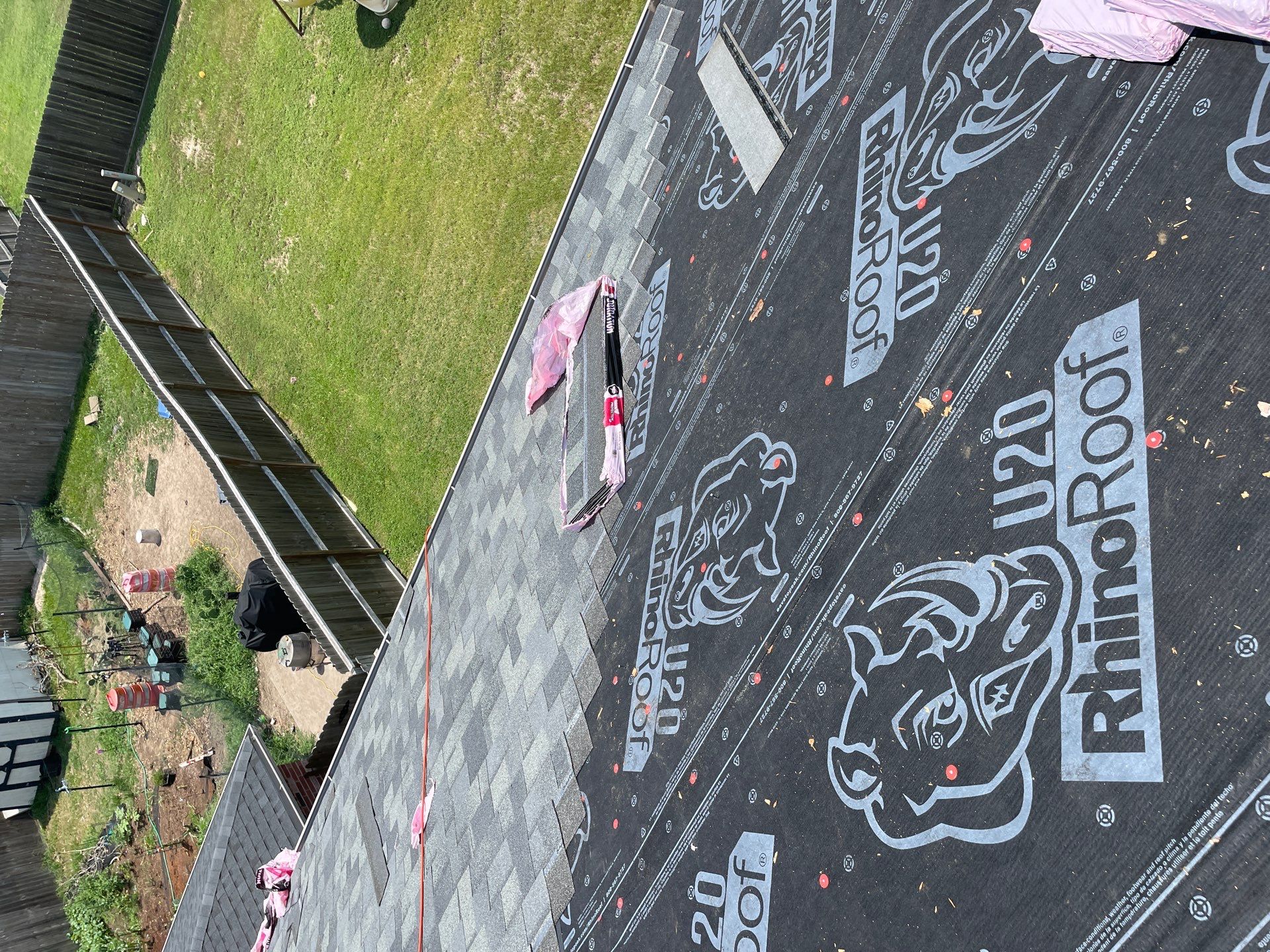 Residential Roofing Installation using Owen's Corning Duration (Lifetime) Shingles by Roof Repair Company