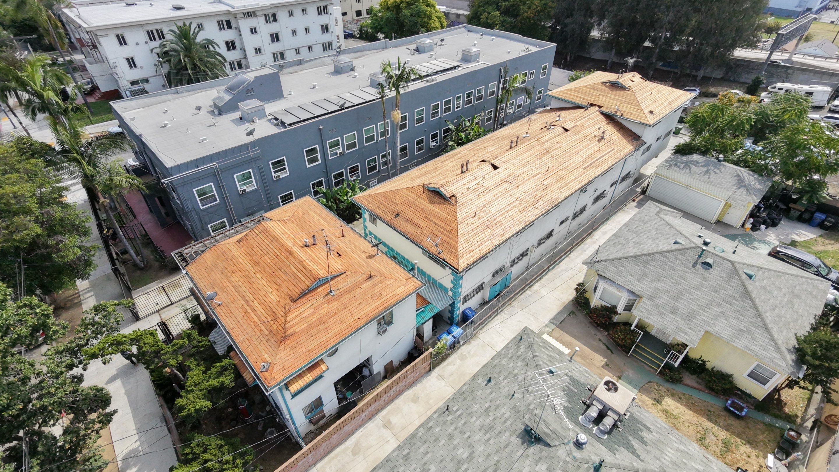 Apartment Building in East LA by Hull Brothers Roofing