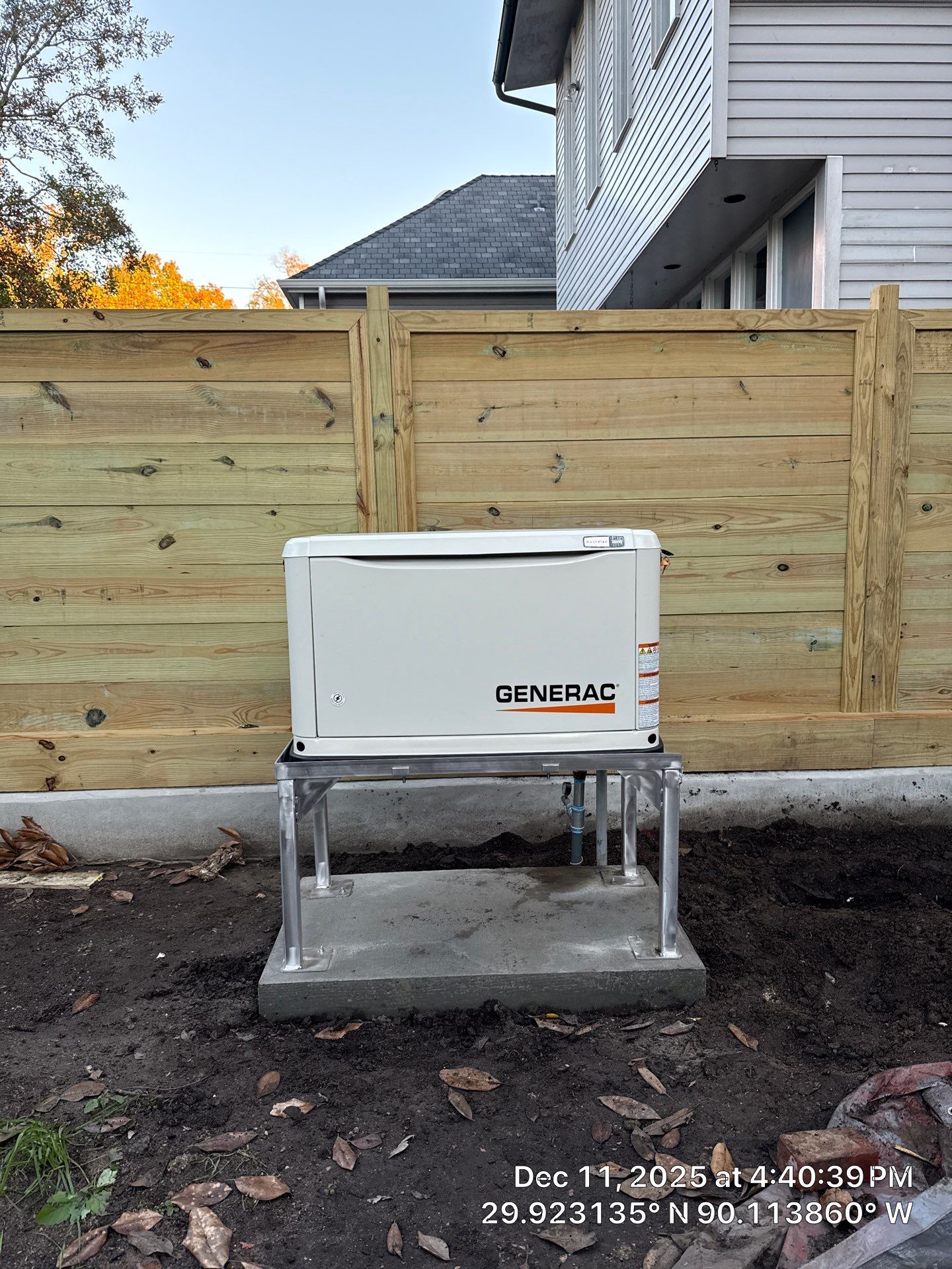Project in New Orleans, LA by Craig's Electrical & Generator Service