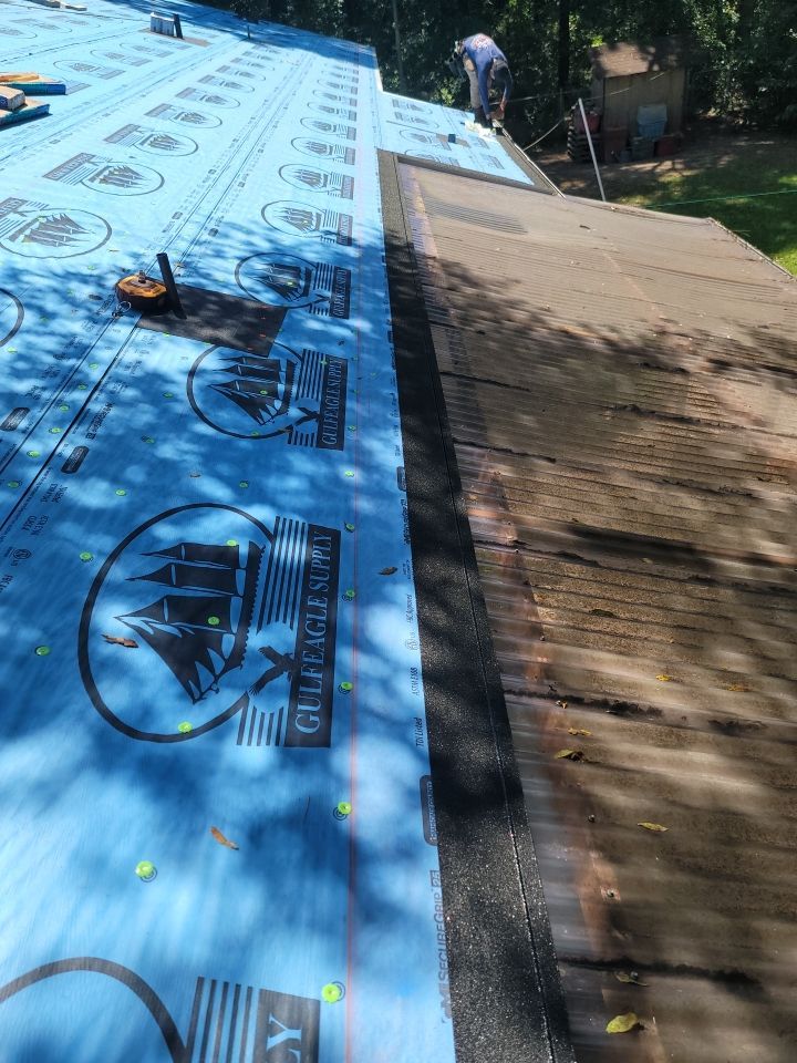 Residential Roofing Repair using Roof Replacement by American Roofing & Construction LLC