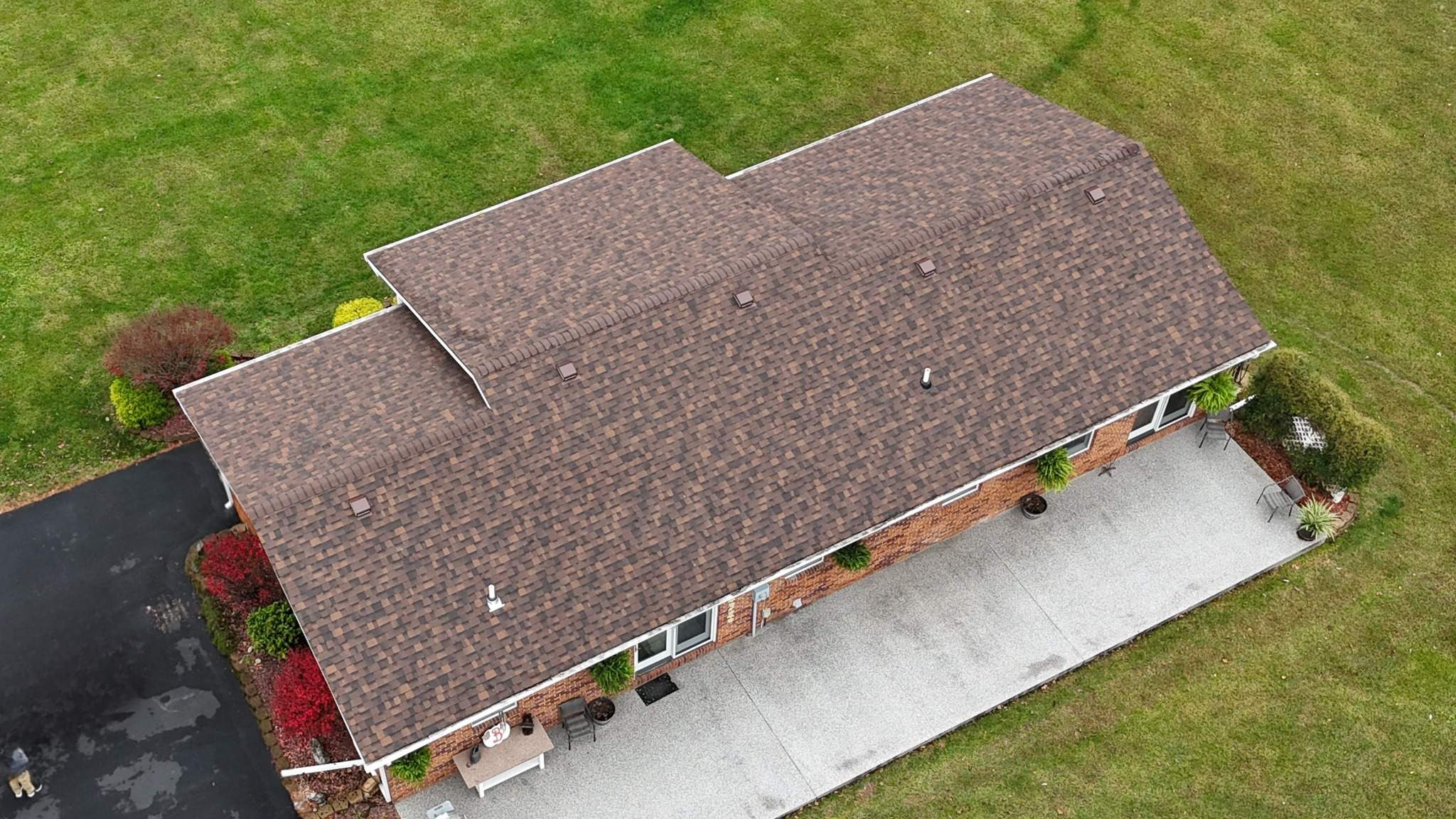 Residential Roofing Installation using Owens Corning Shingles by Leach and Brown Construction LLC