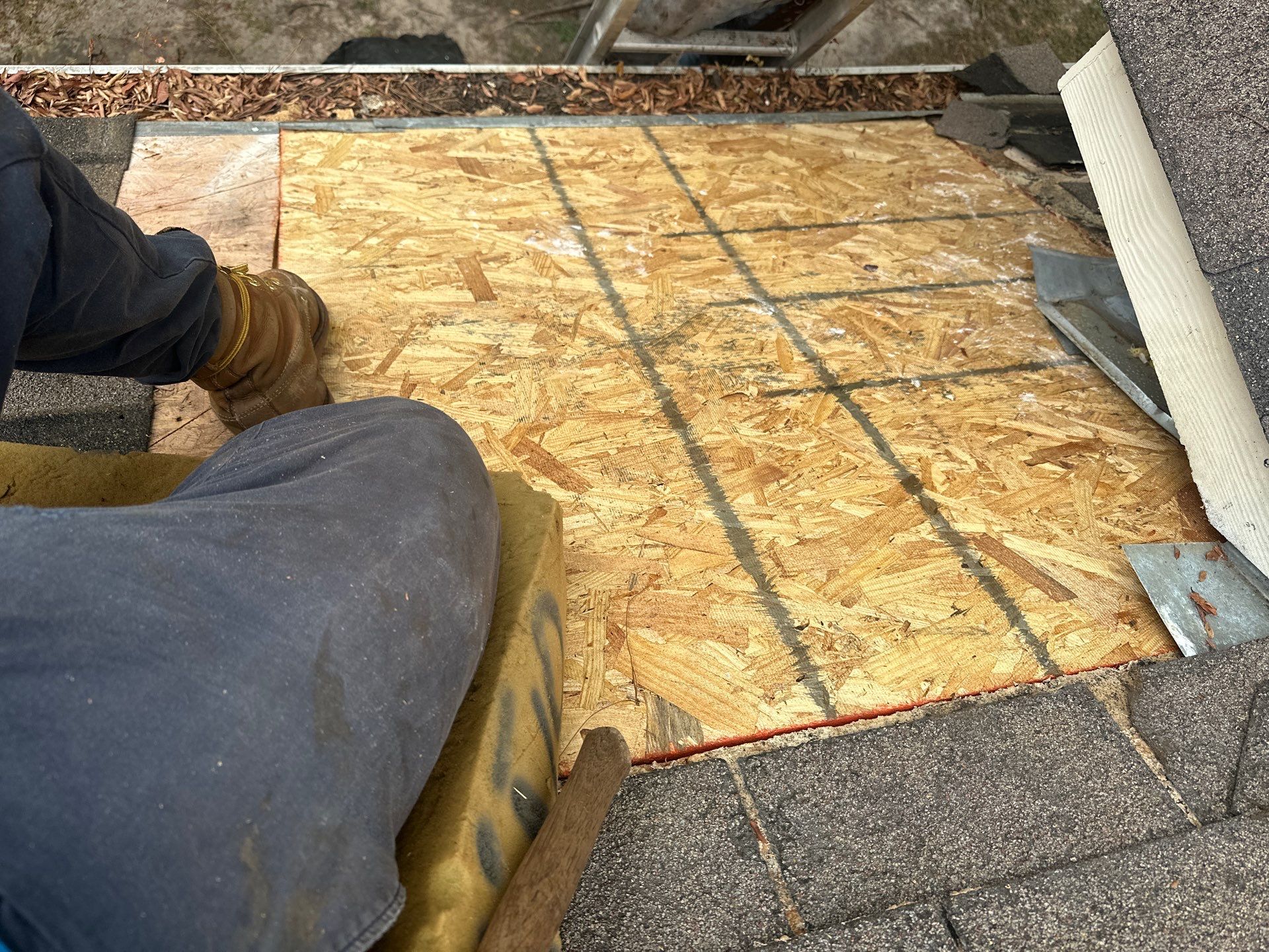 Residential Roofing Repair using Owen's Corning Duration (Lifetime) Shingles by Roof Repair Company