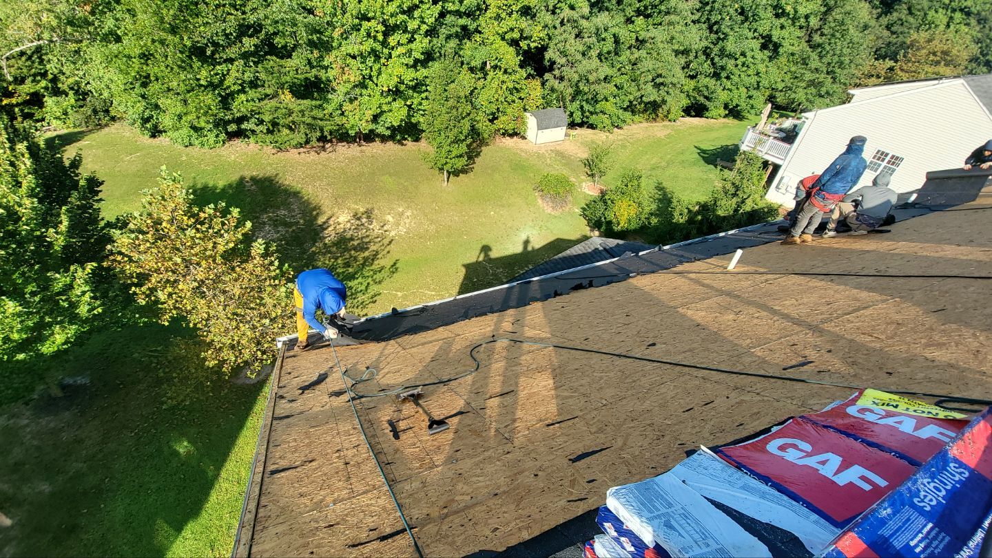 Roof Installation using GAF Timberline HDZ by ExteriorPros