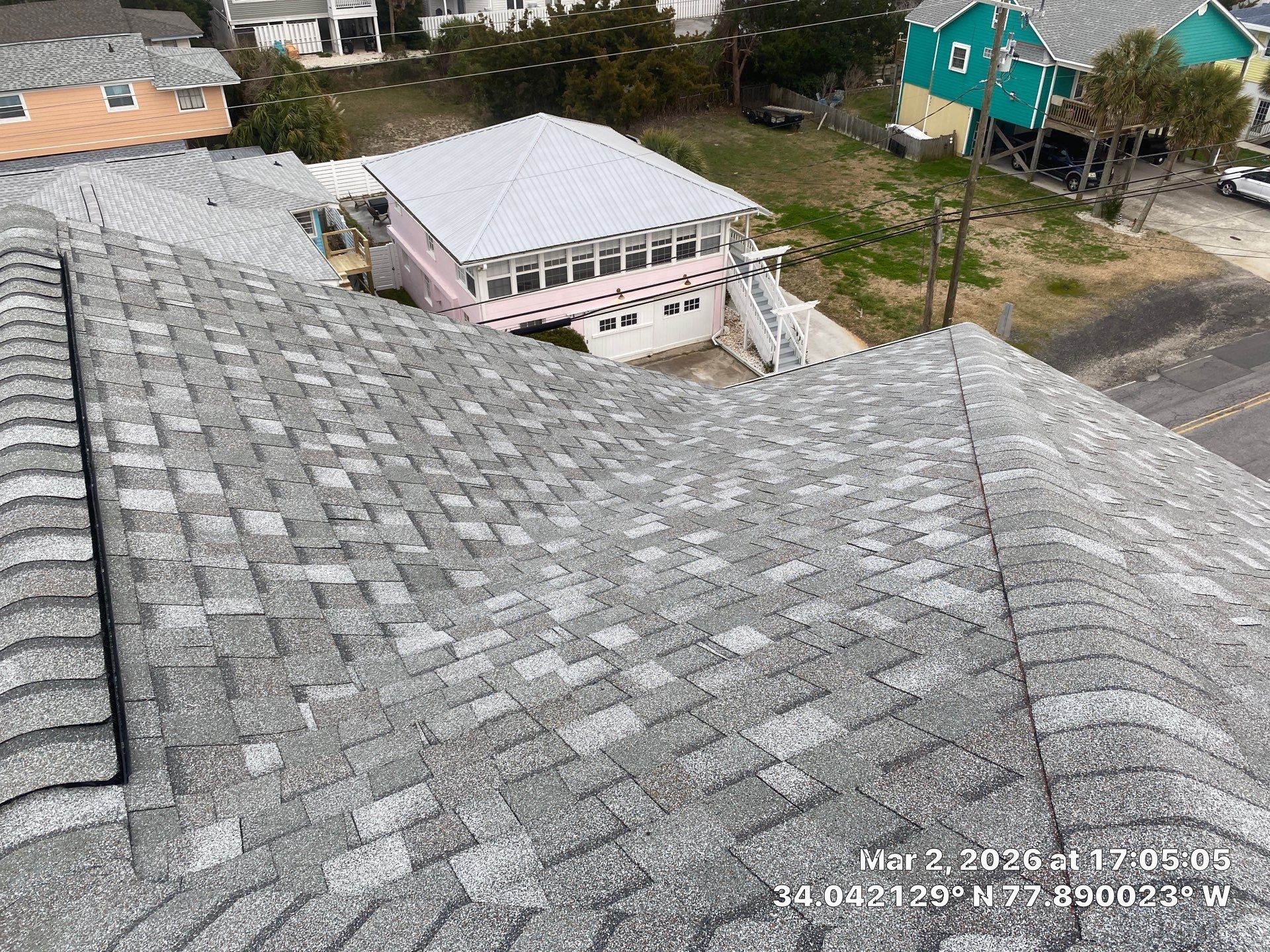Carolina Beach NC Roof Replacement by RGR Construction and Roofing, LLC