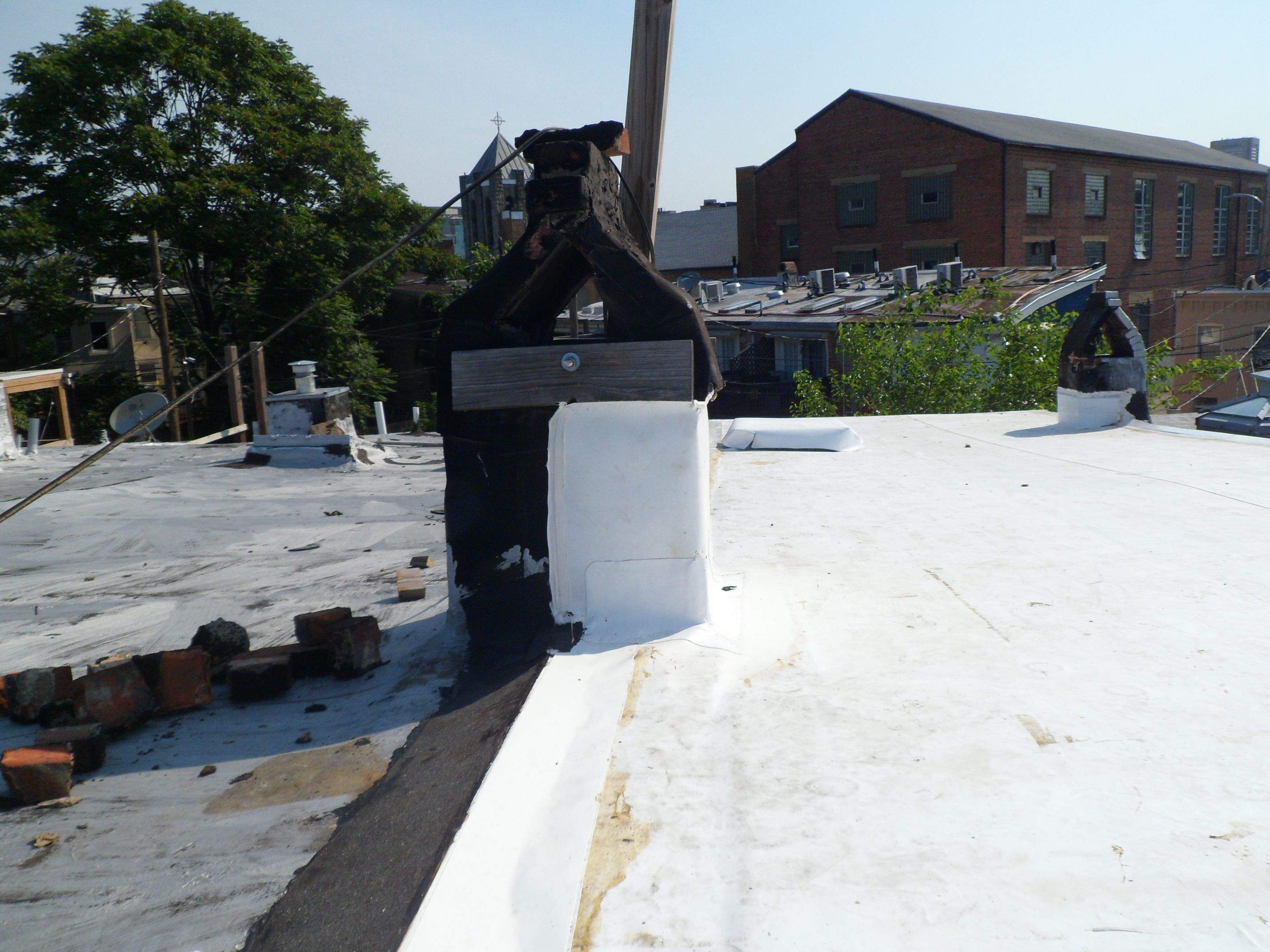 Commercial Roofing Installation using TPO by Alpha Design Services
