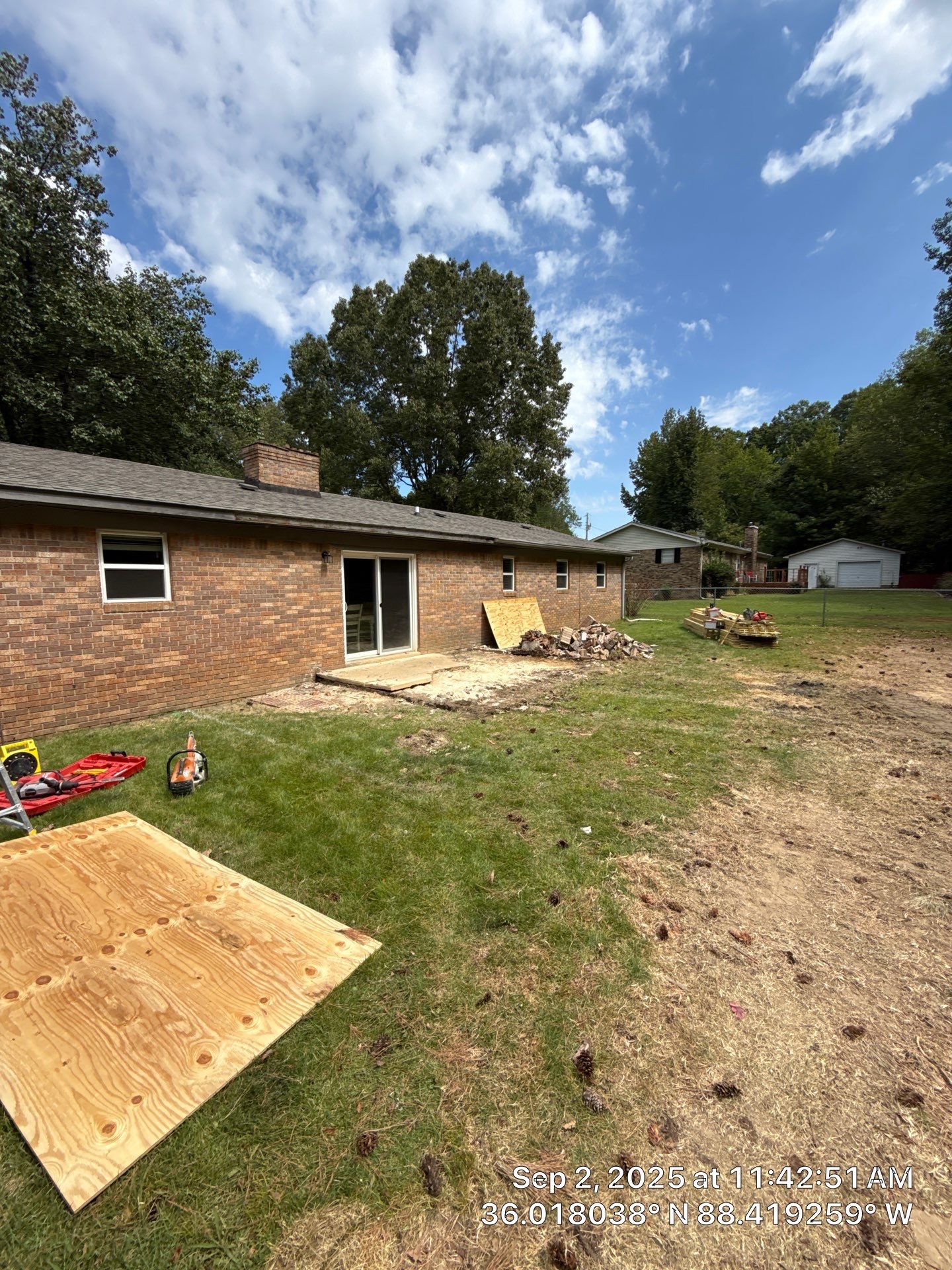 Front Entry Enhancements and a Back Deck Upgrade by Elite Proscapes LLC