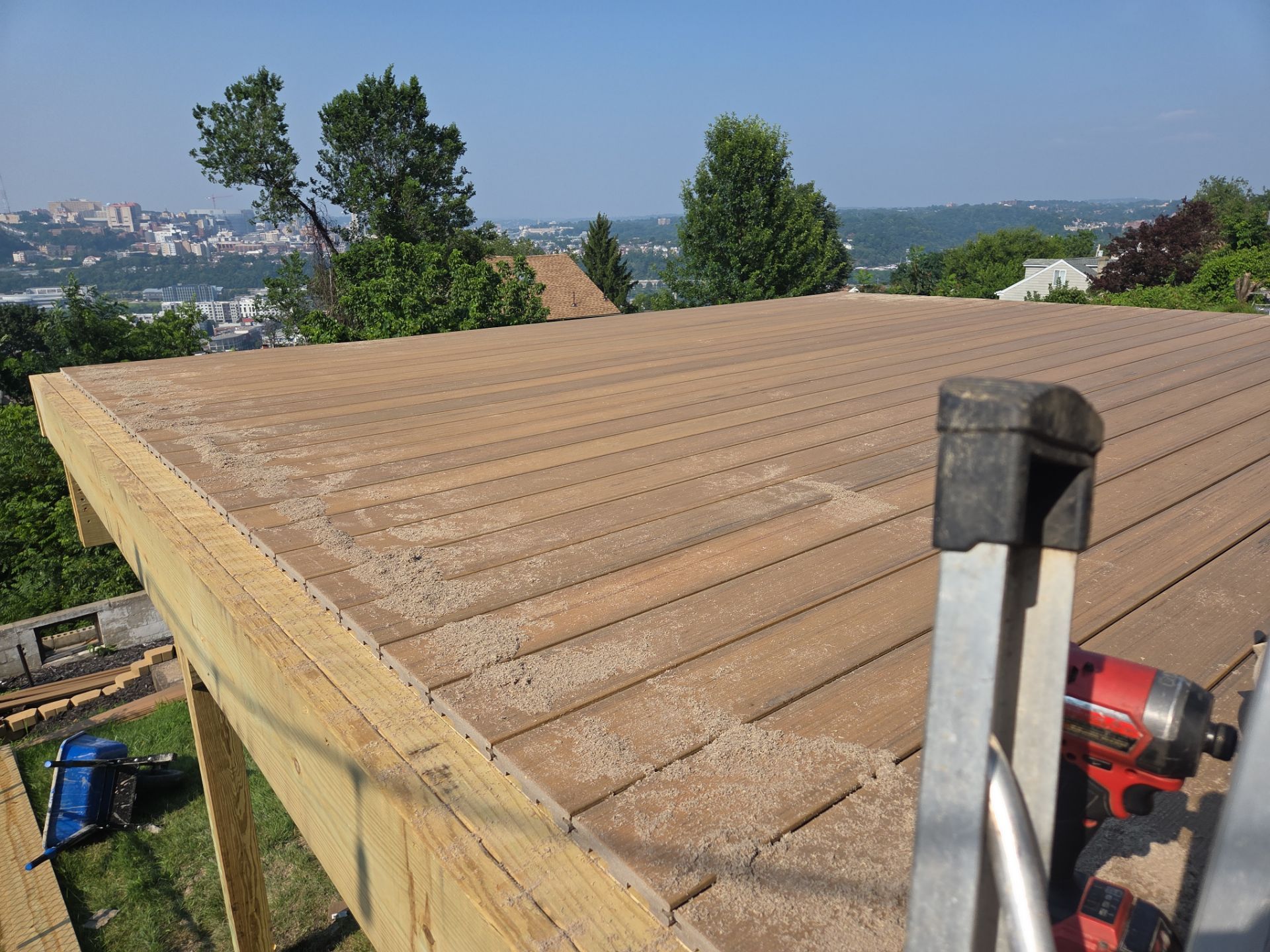 Deck Project in Southside Slopes by Cousins Roofing Siding & Decks