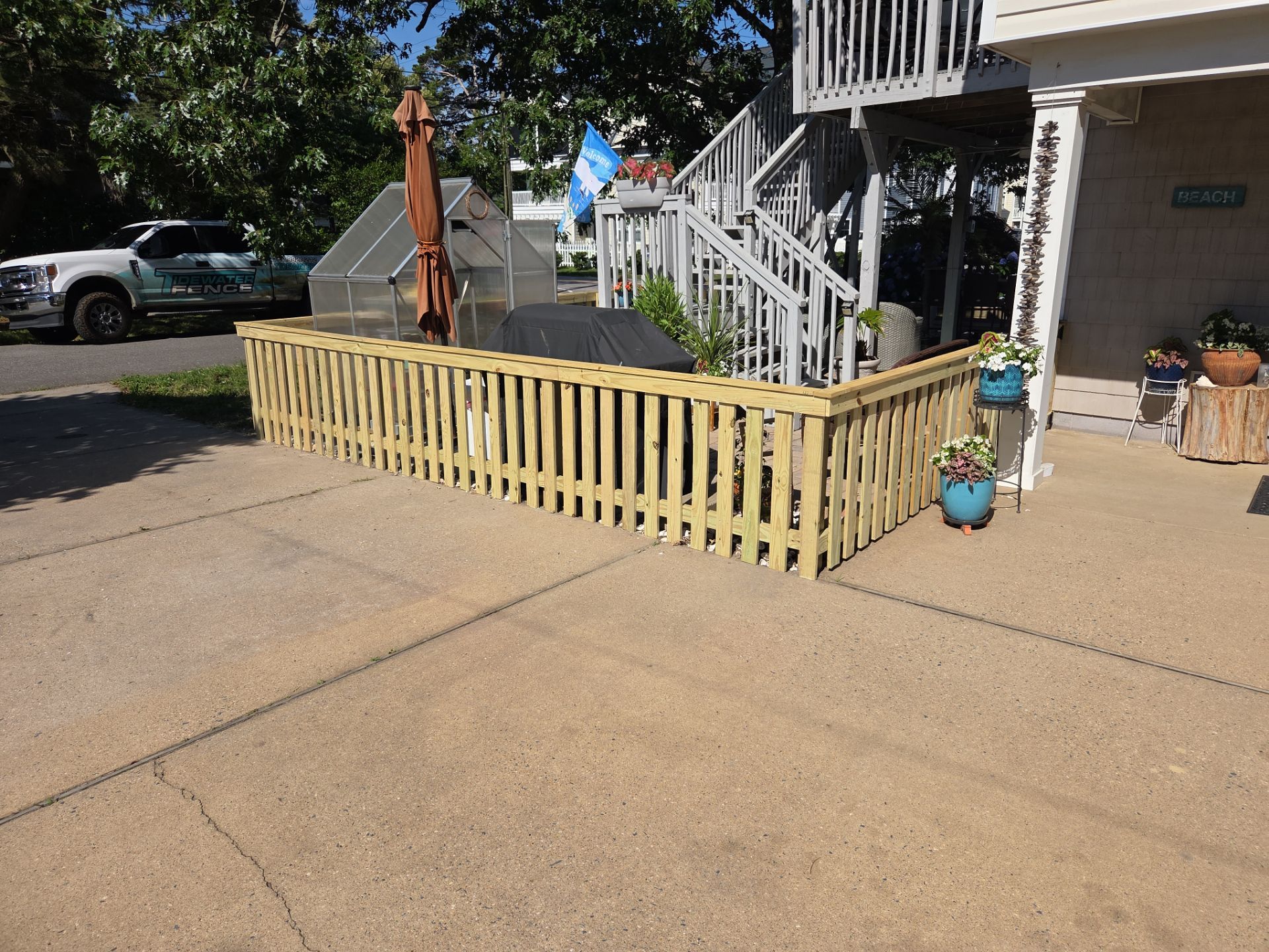 Charming, Clean, and Brand-New. by Tidewater Fence