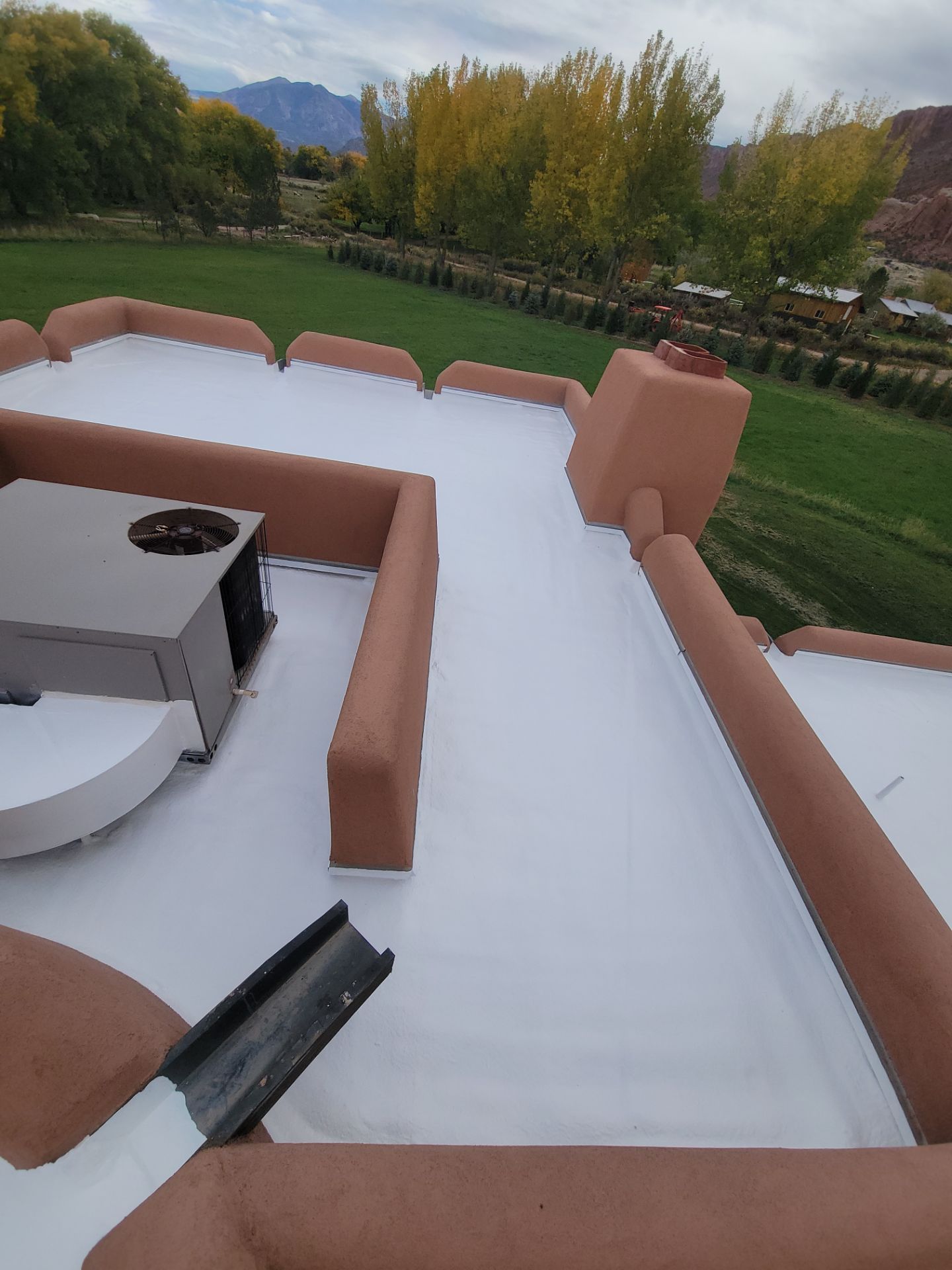 White Flat Roof Installation in Castle Valley, UT by Innovative Roofing Solutions