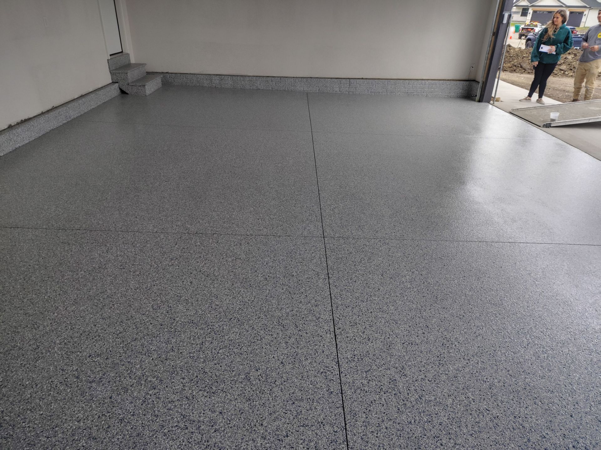 Ankeny, IA Tidal Wave Garage Floor 🌊 by Revival Concrete Coatings