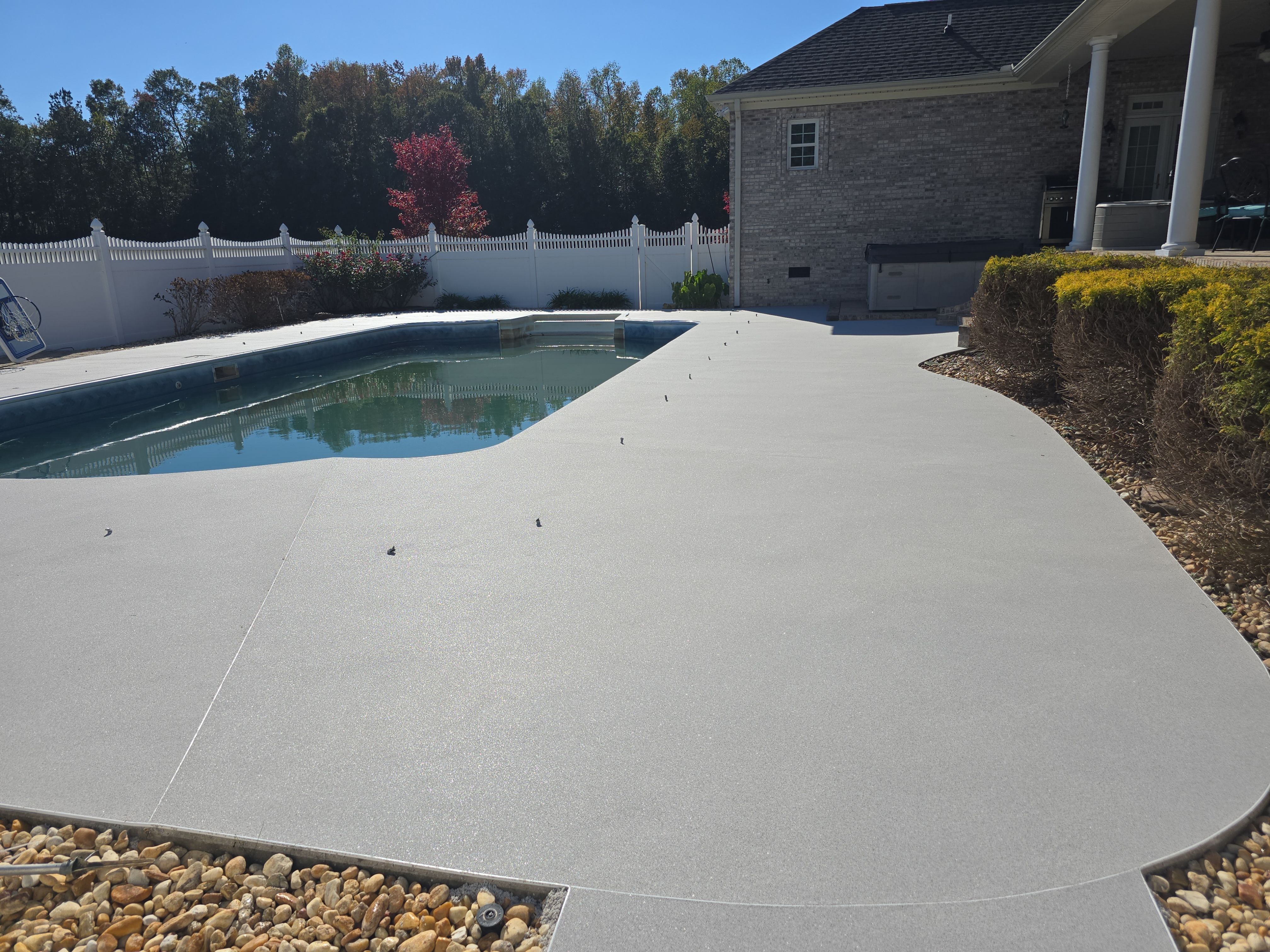 Pool Deck using Solstice by Elite Floor Solutions