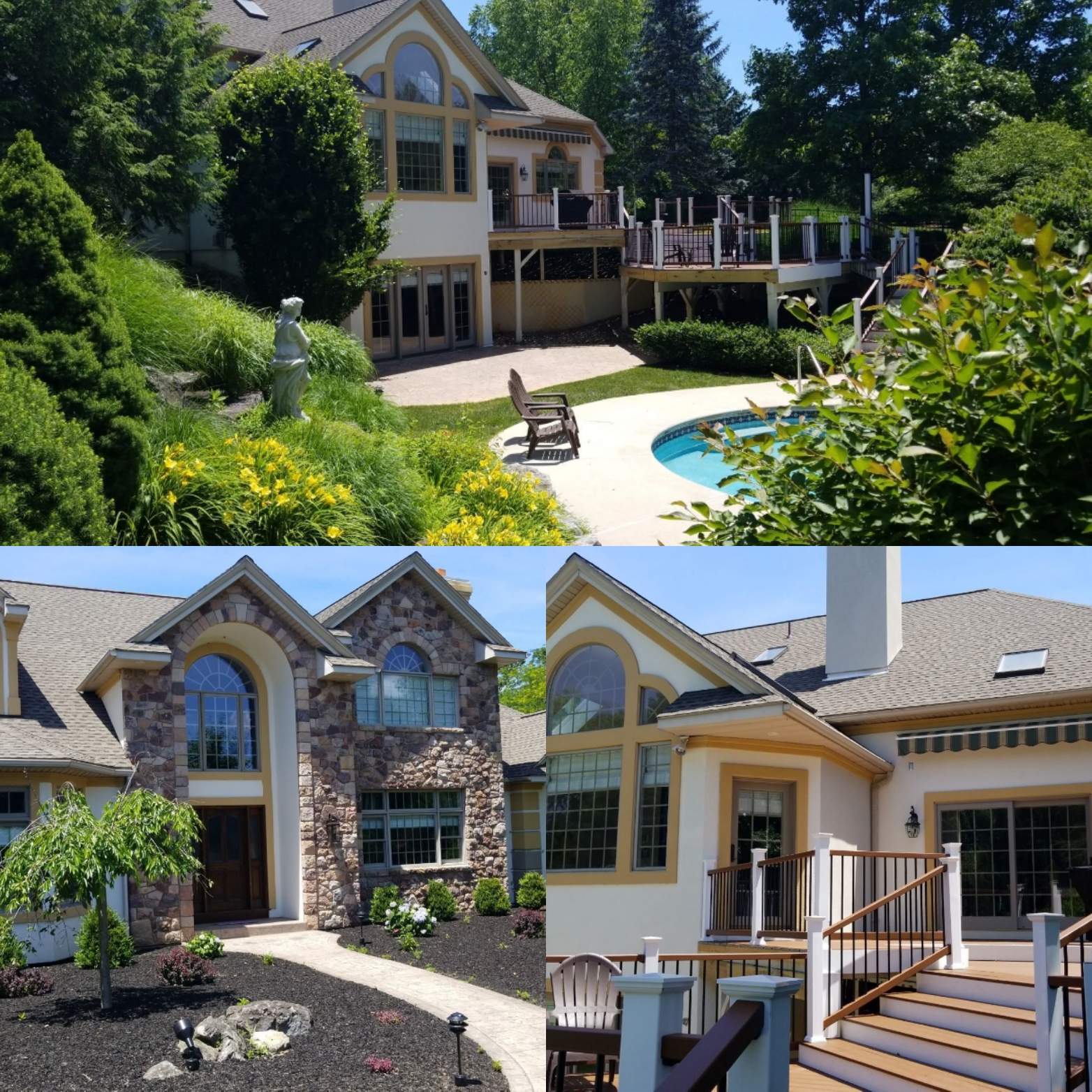 Exterior Painting Using Sherwin Williams Paints by Ryan Amato Painting LLC and Lehigh Valley Epoxy
