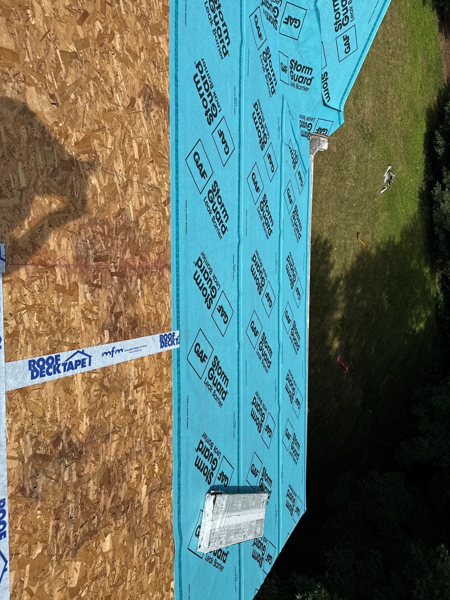 Brand new roof in Naugatuck, CT by DiGiorgi Roofing and Siding Inc