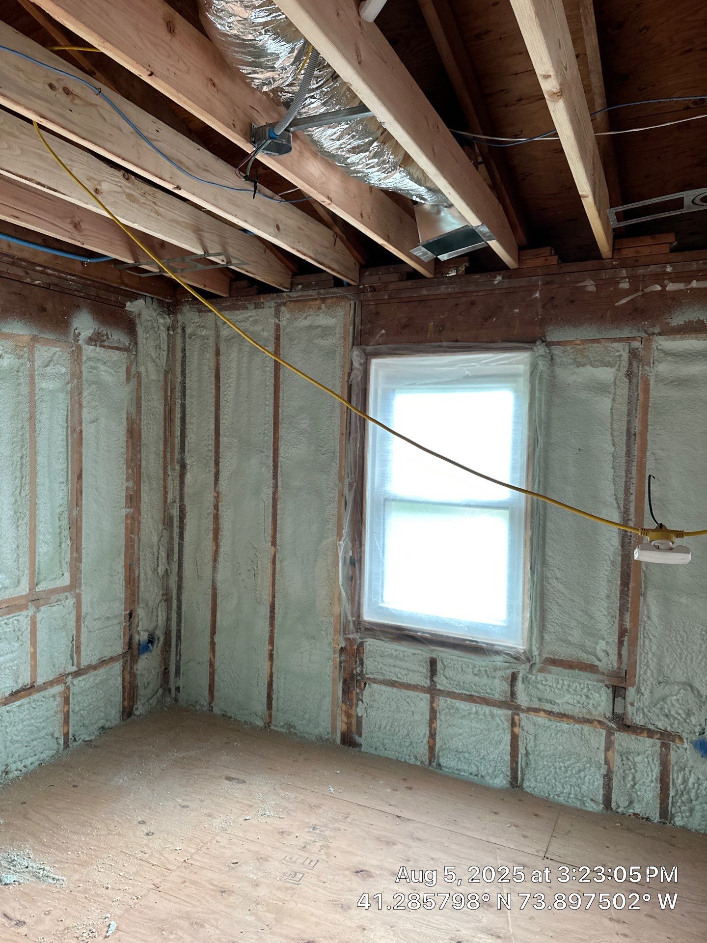 Home Remodel using Closed Cell Spray Foam by NYS Foam & Energy