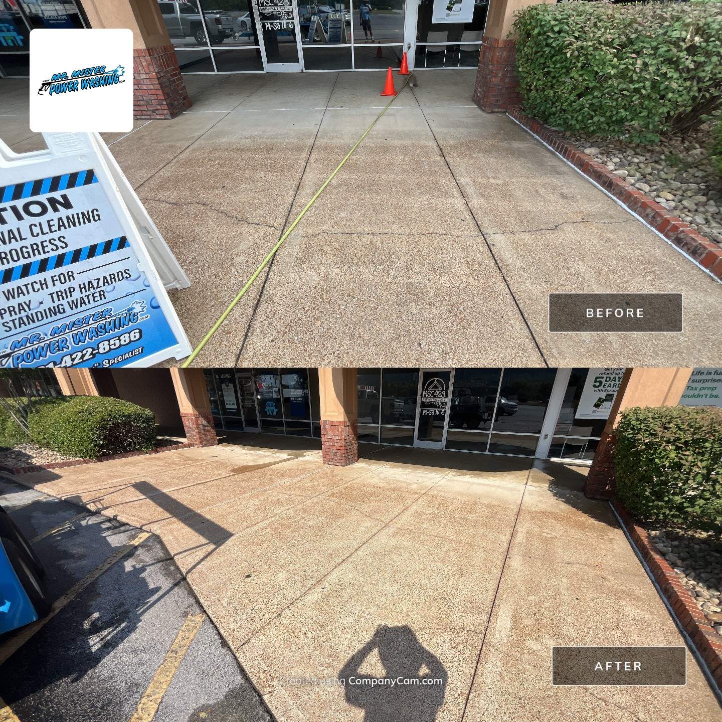 Kimball Crossing Shopping Mall by Mr. Mister Power Washing
