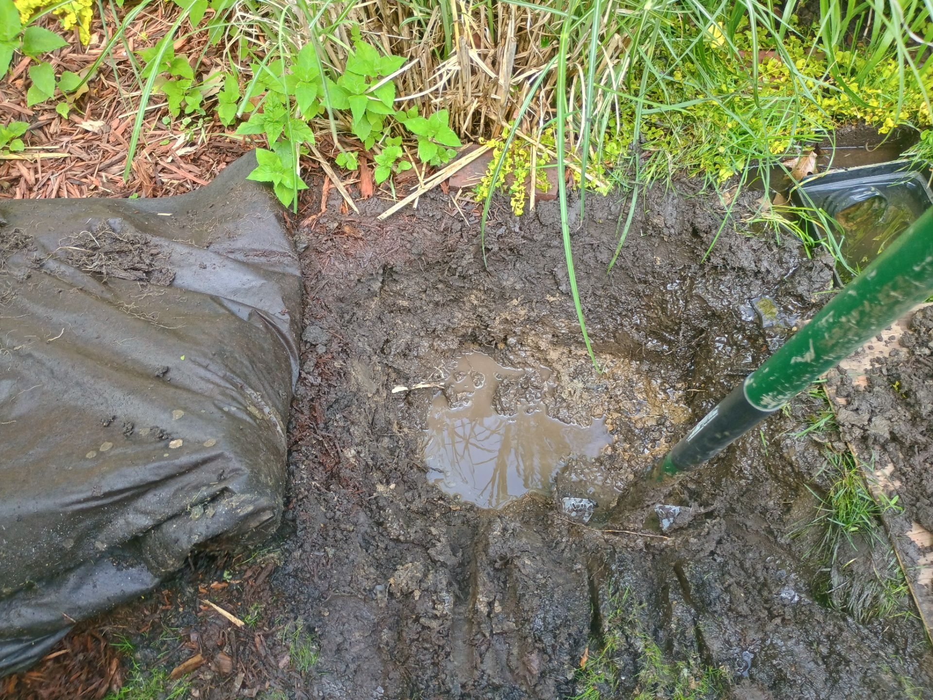 Buried Yard Drainage Installation in Plymouth, MN by Waterproofing Northeast