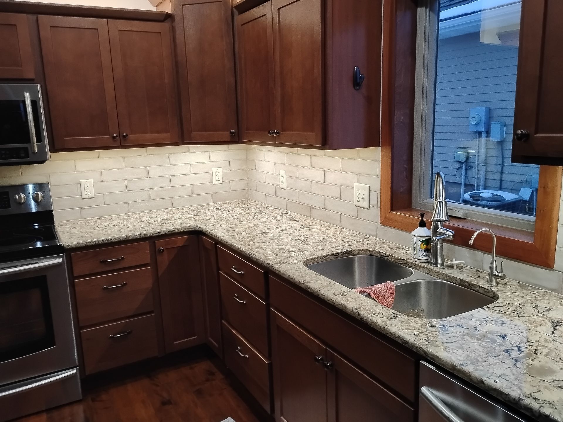 Kitchen Under and Upper Cabinet Lighting  by Abe Electric 